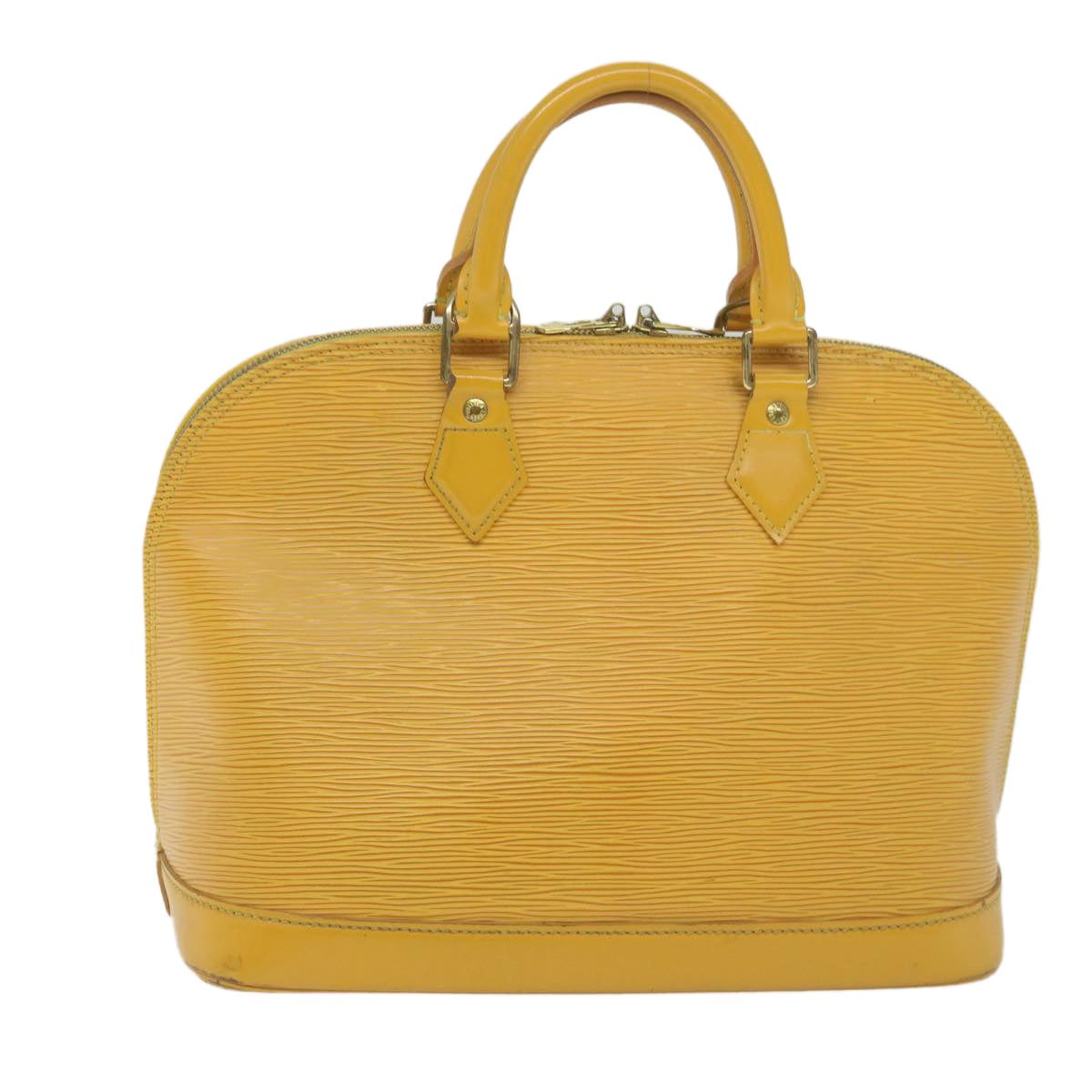 LOUIS VUITTON Epi Alma Hand Bag Tassili Yellow M52149 LV 60892