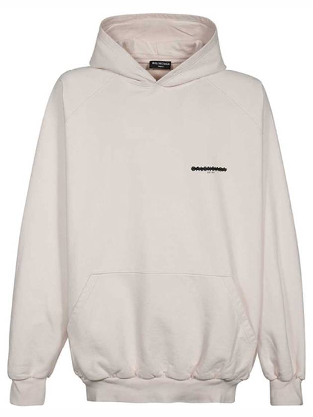 Luxury Balenciaga Strike 1917 Overfit Hoodie White