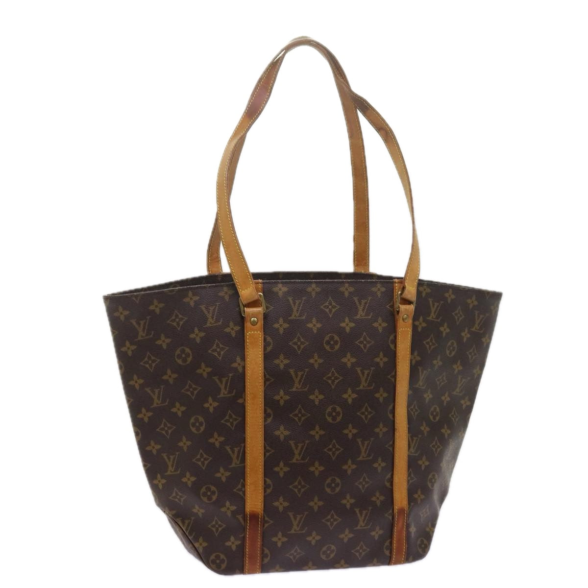 LOUIS VUITTON Monogram Sac Shopping Tote Bag M51108 LV 60911