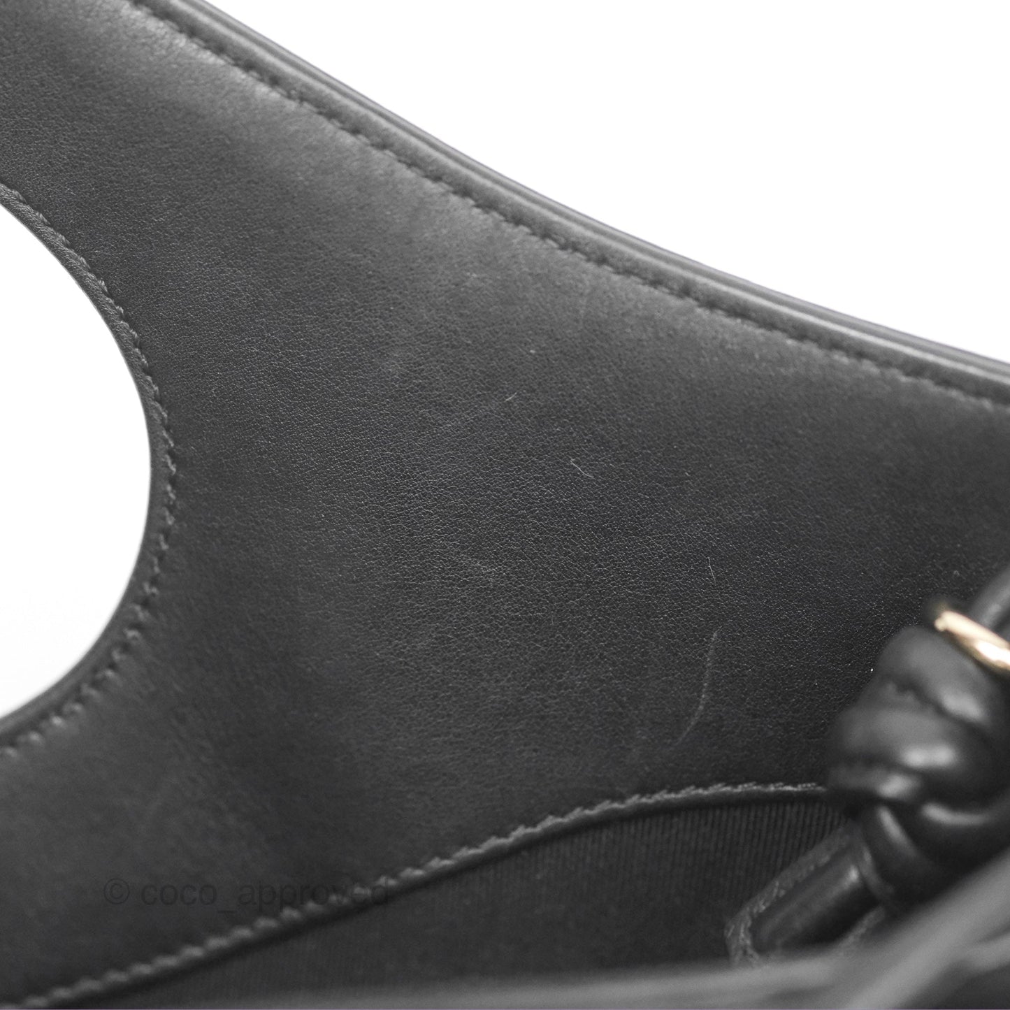 Chanel 31 Large Shopping Bag Black Aged Calfskin