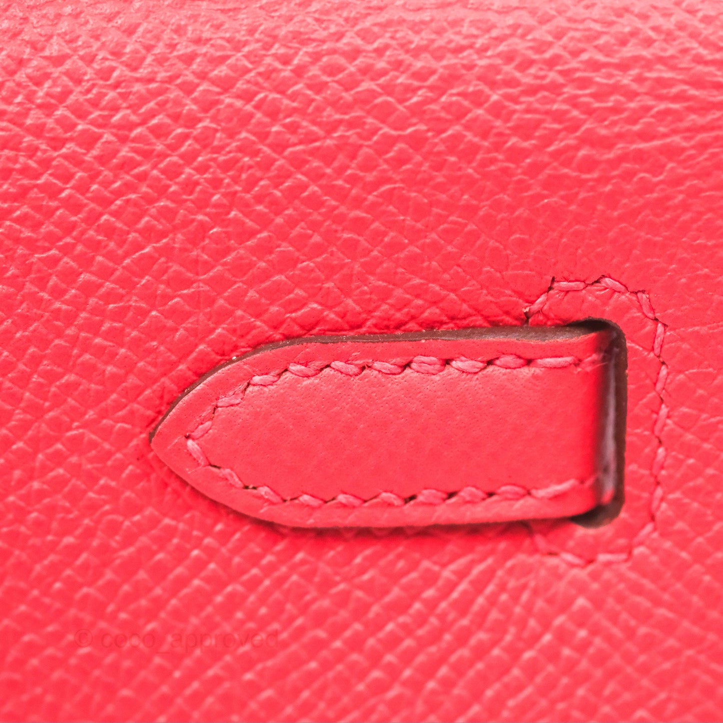 Hermès Kelly 25 Sellier Rose Jaipur Epsom Gold Hardware