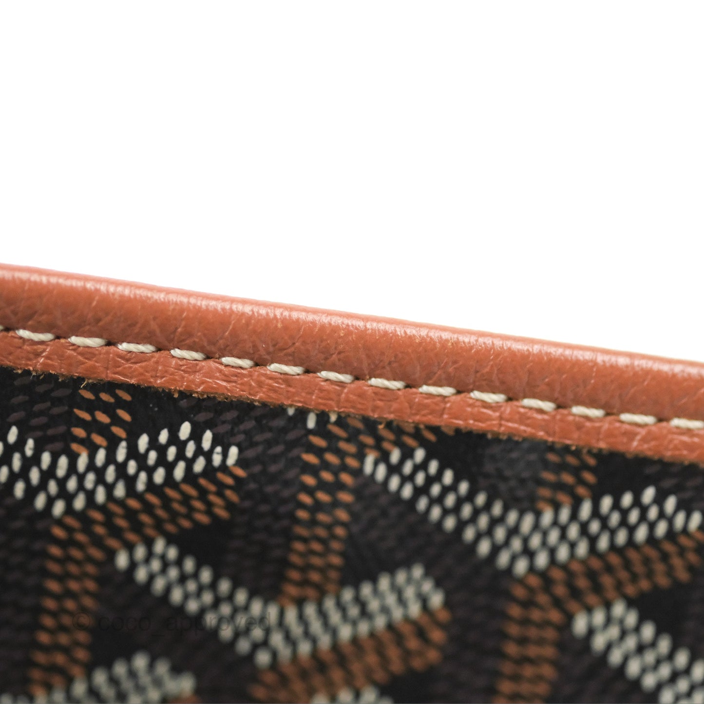 Goyard St. Louis Tote GM Tan/Black