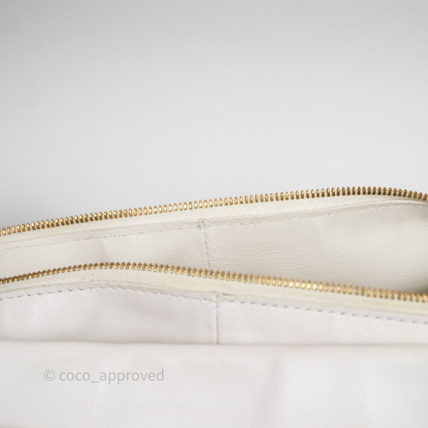 Bottega Veneta Double Knot Leather White Bag