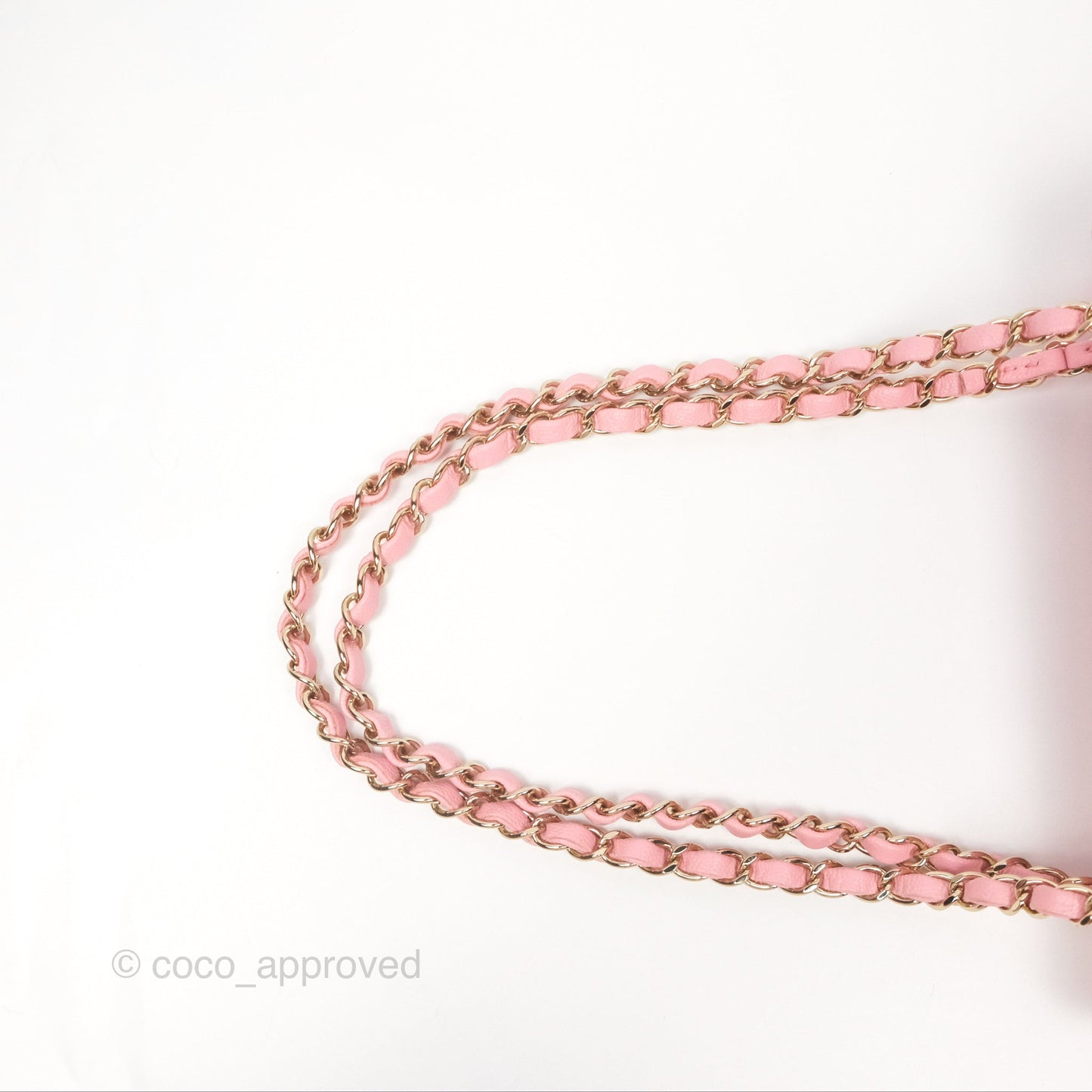 Chanel Small Classic Flap Quilted Sakura Pink Caviar Gold Hardware