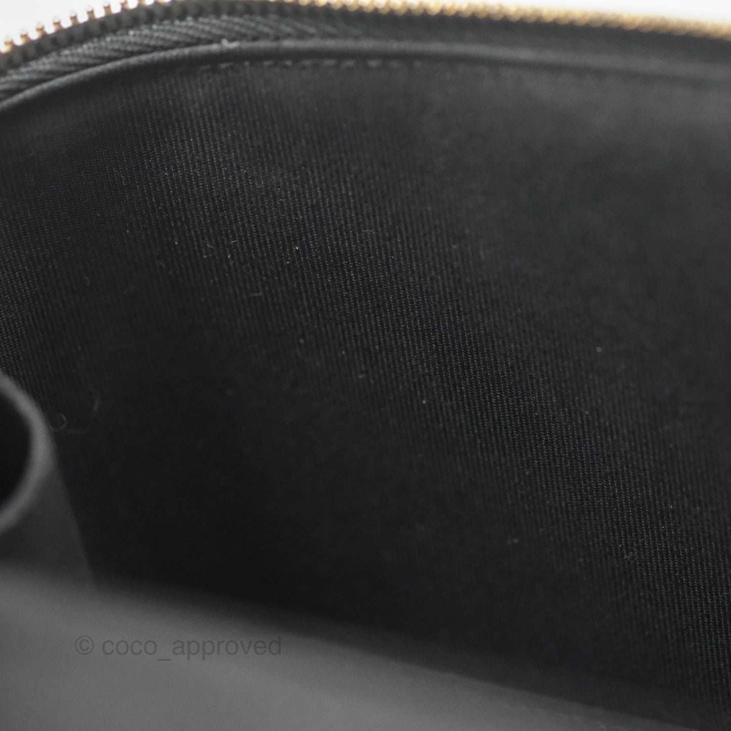 Chanel Vanity With Chain Black Goatskin Mixed Hardware