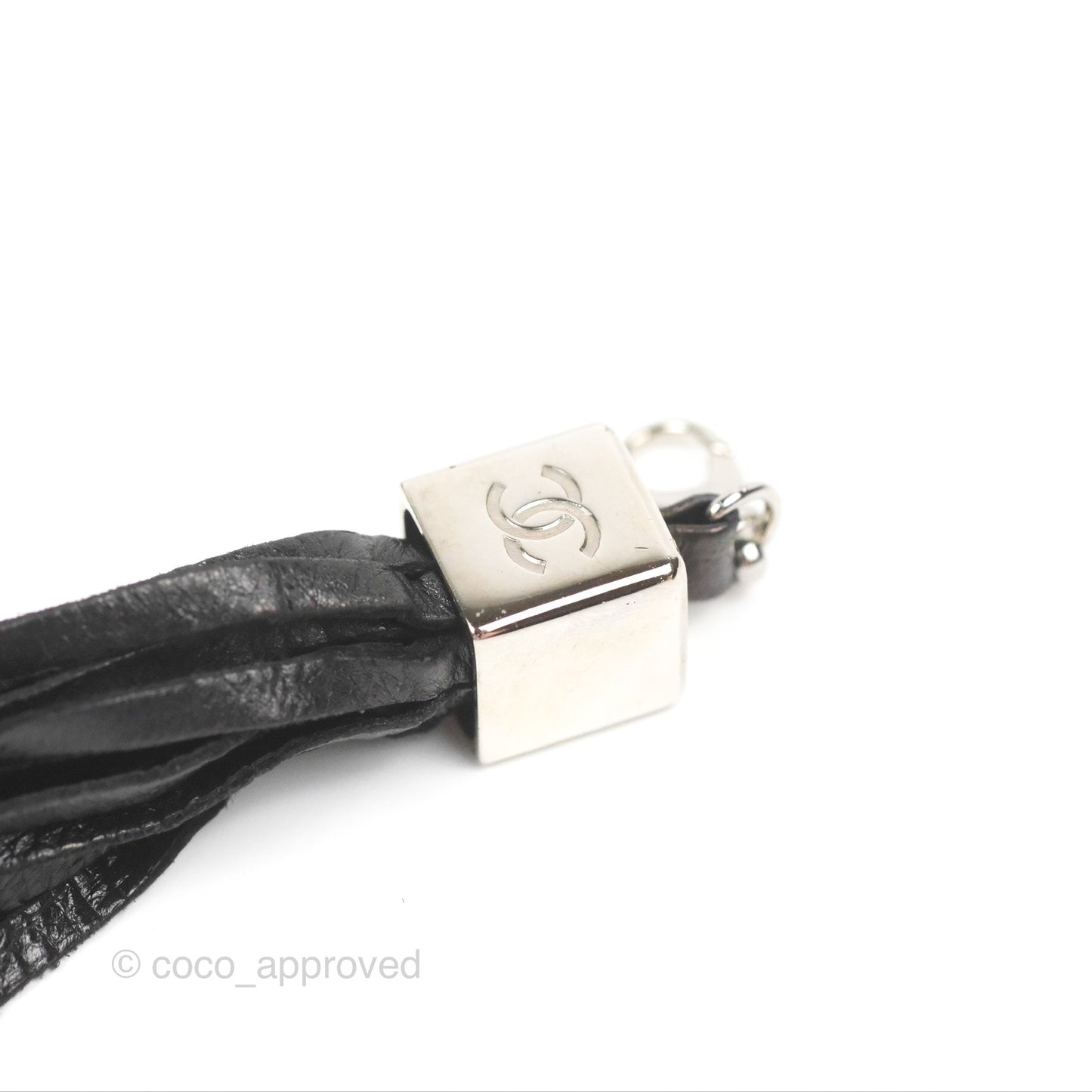 Chanel Mini Reversible Mini Sac Cordon Black/Peach Lambskin/Satin