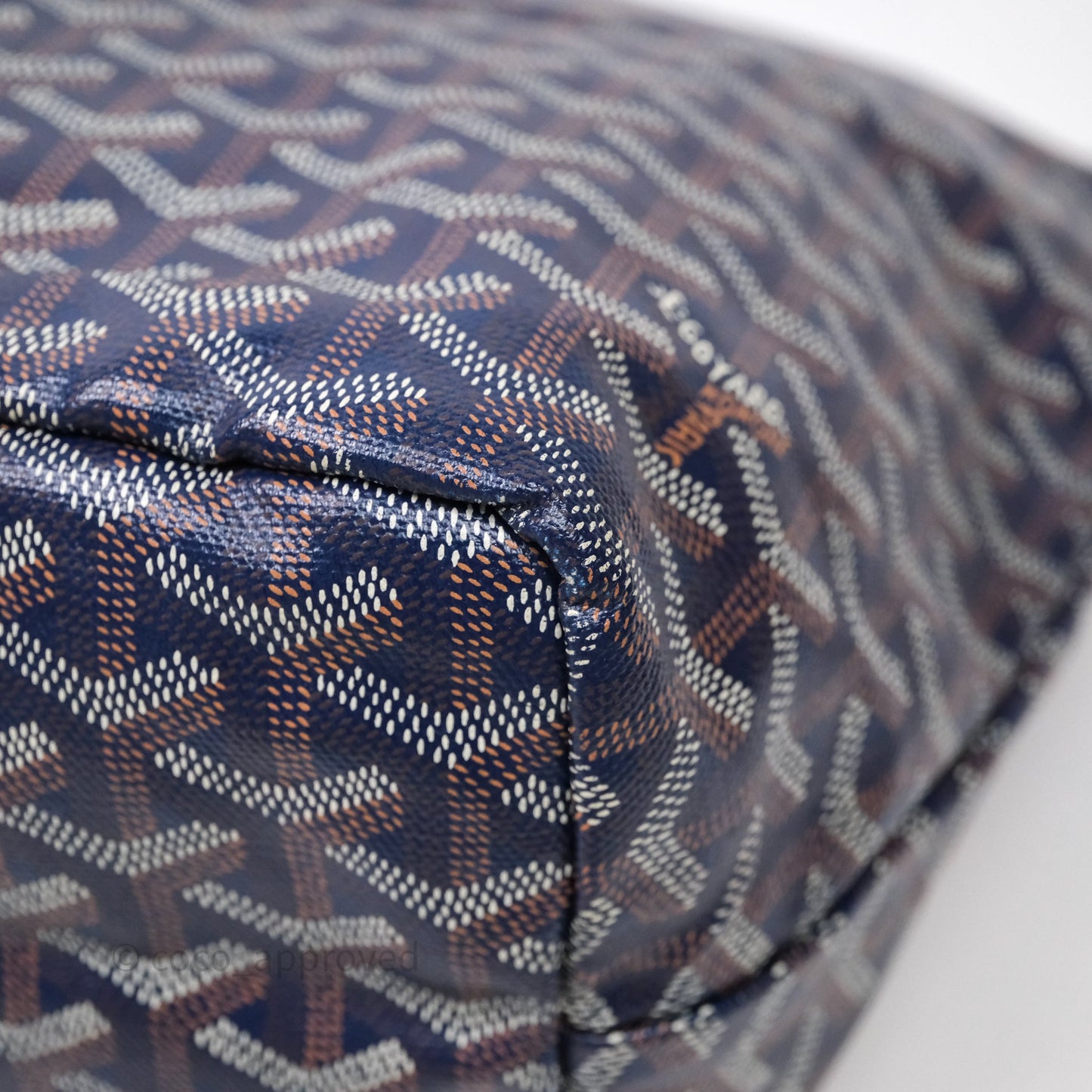 Goyard St Louis Tote PM Navy