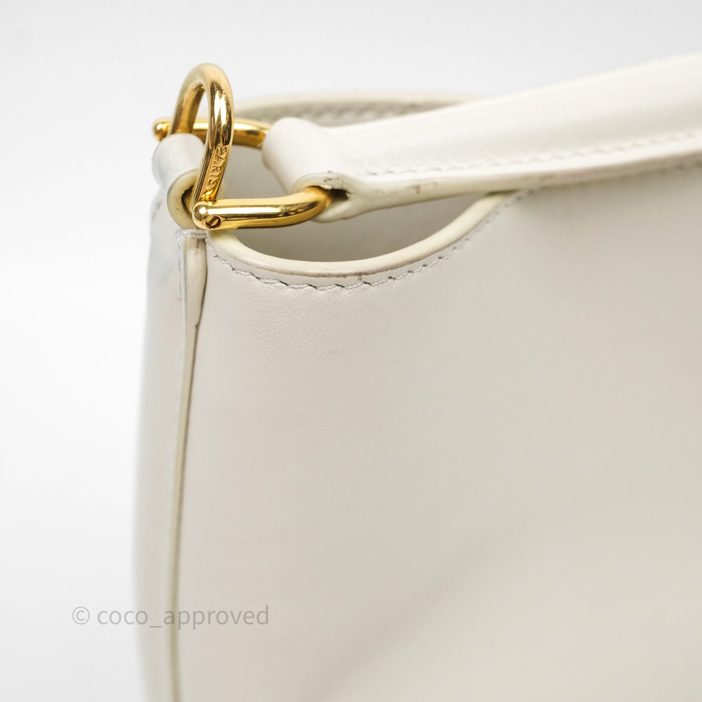 Celine Teen Bucket 16 Bag Ivory White Calfskin
