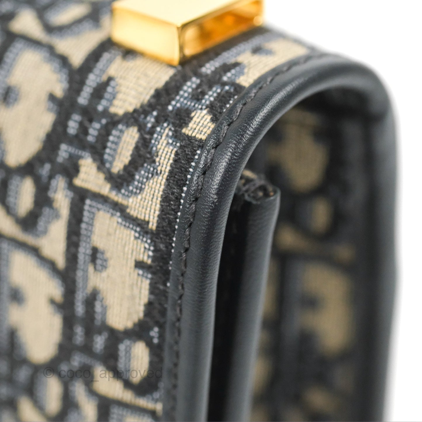 Dior 30 Montaigne Bag Blue Dior Oblique Jacquard