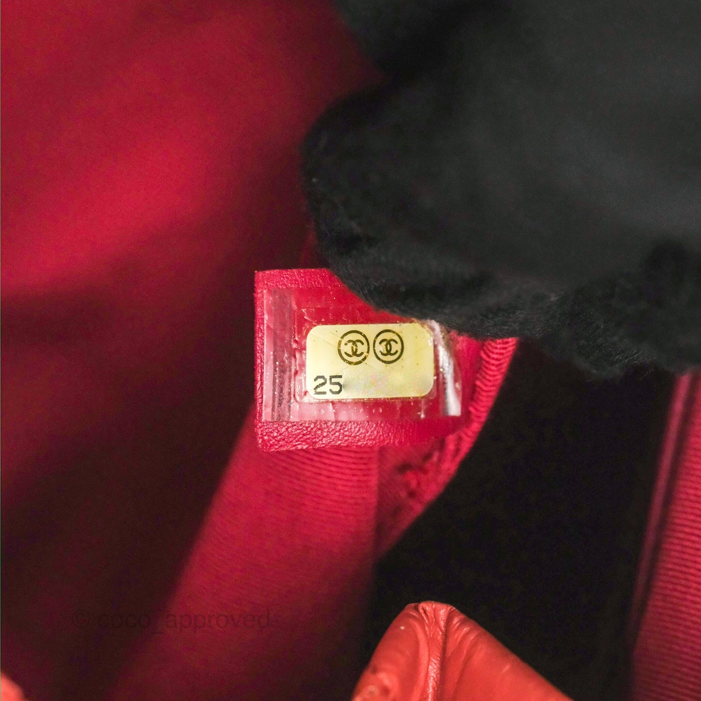 Chanel Medium Gabrielle Backpack Quilted Red Aged Calfskin
