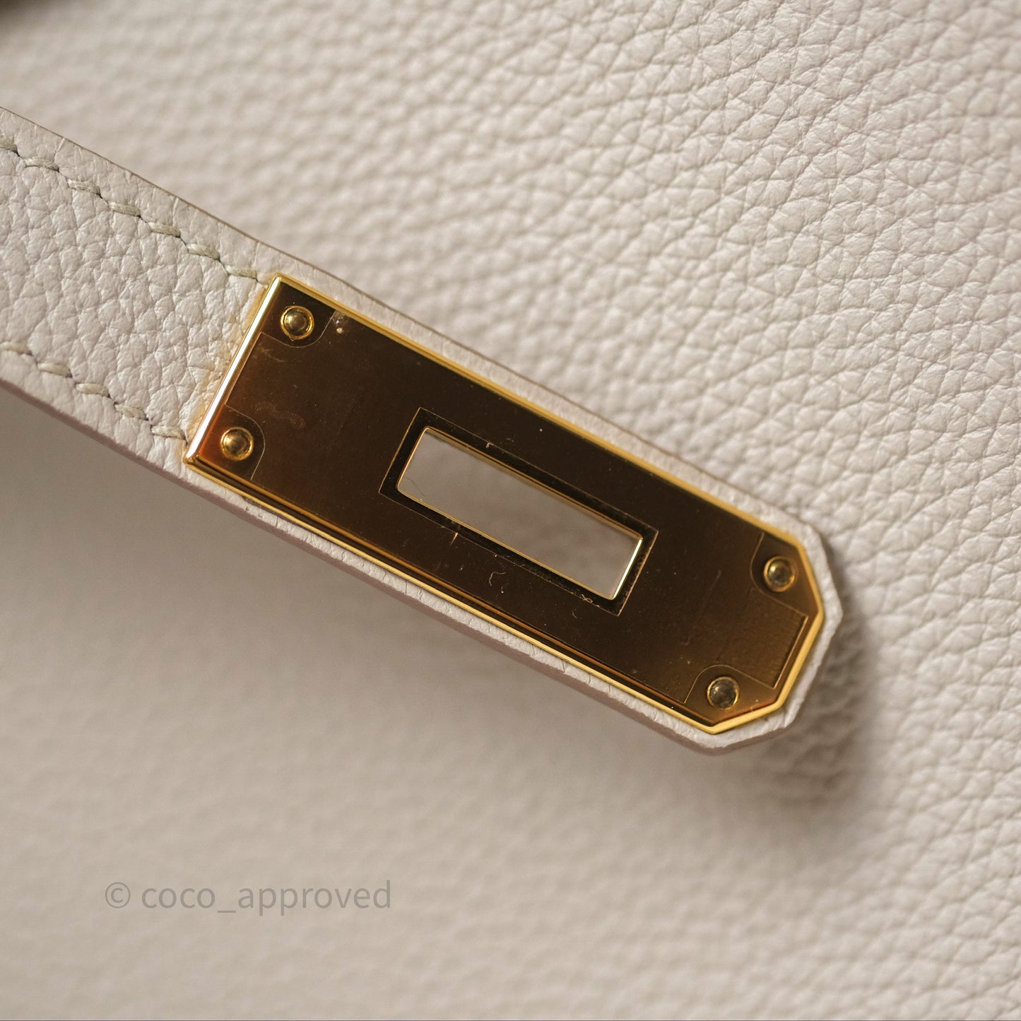 Hermès Birkin 30 Retourne Beton 8L Togo Gold Hardware