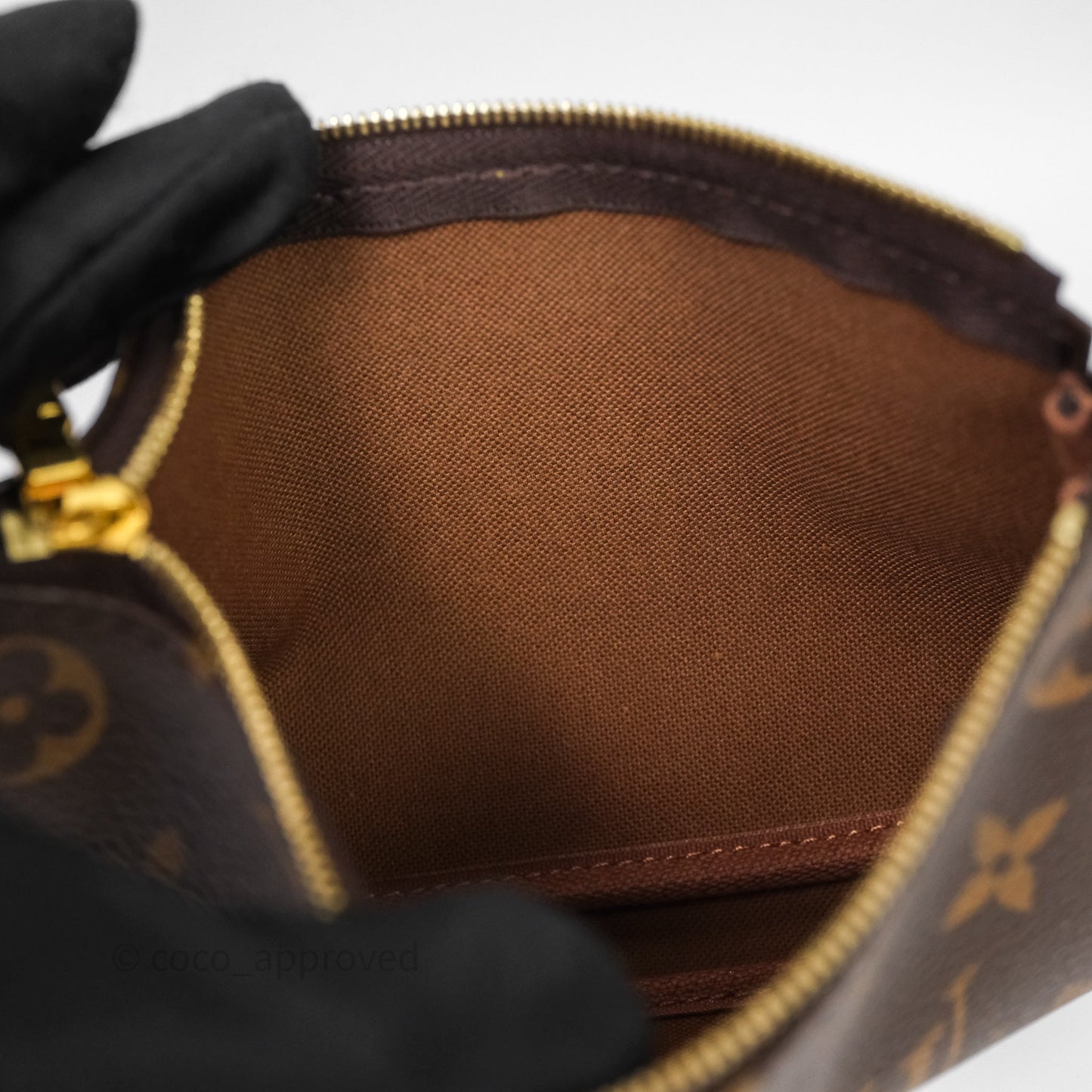 Louis Vuitton Multi Pochette Accessories Khaki Monogram Canvas