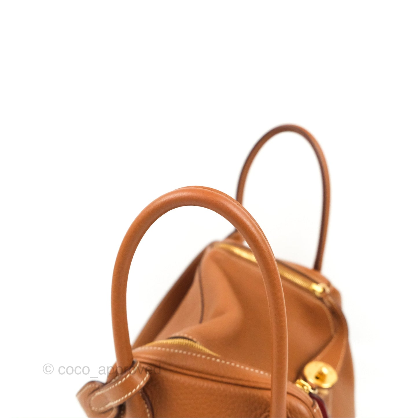 Hermès Lindy 26 Gold Verso Rouge Tomate Clemence Gold Hardware