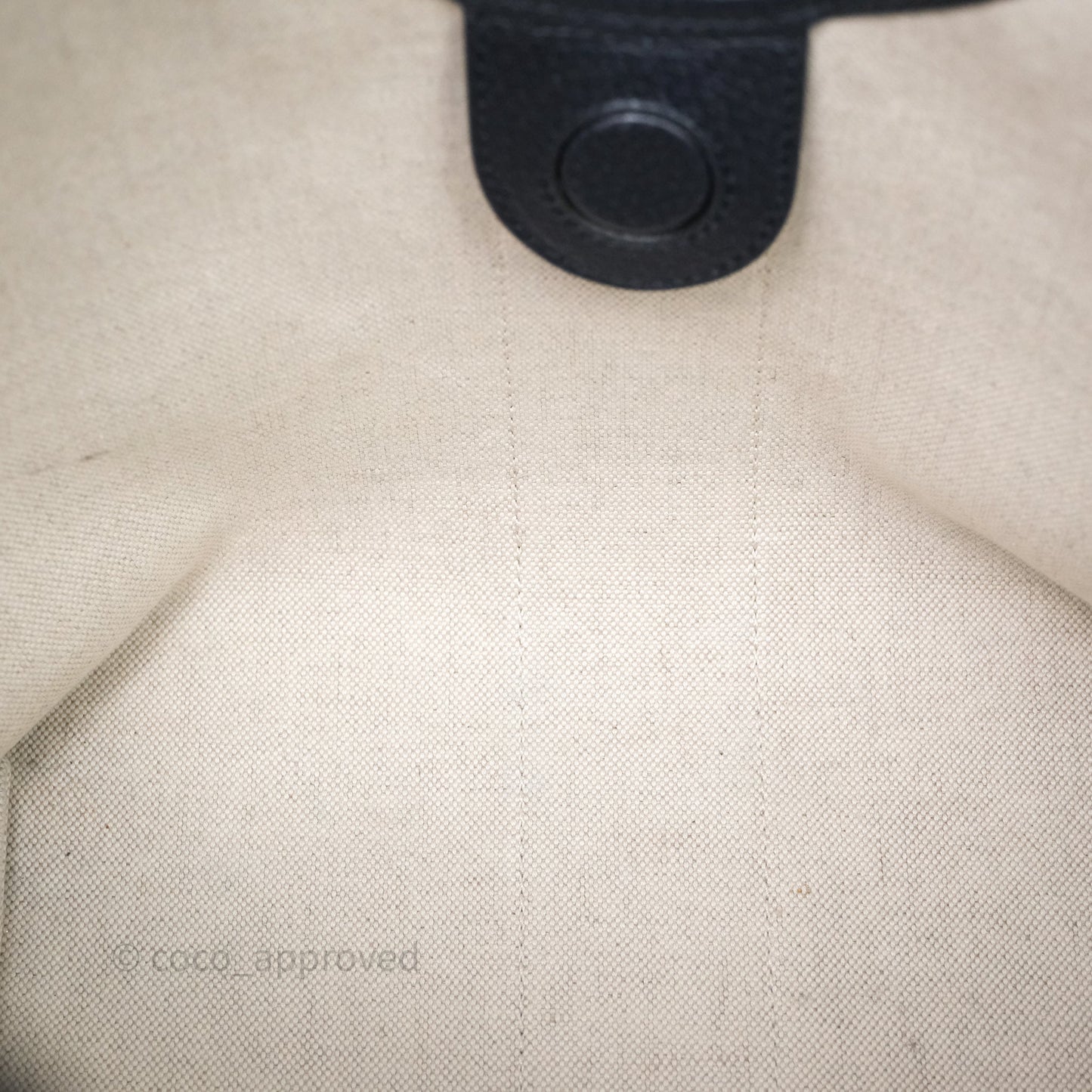 Gucci Giglio Small Tote Bag Blue and White GG Denim