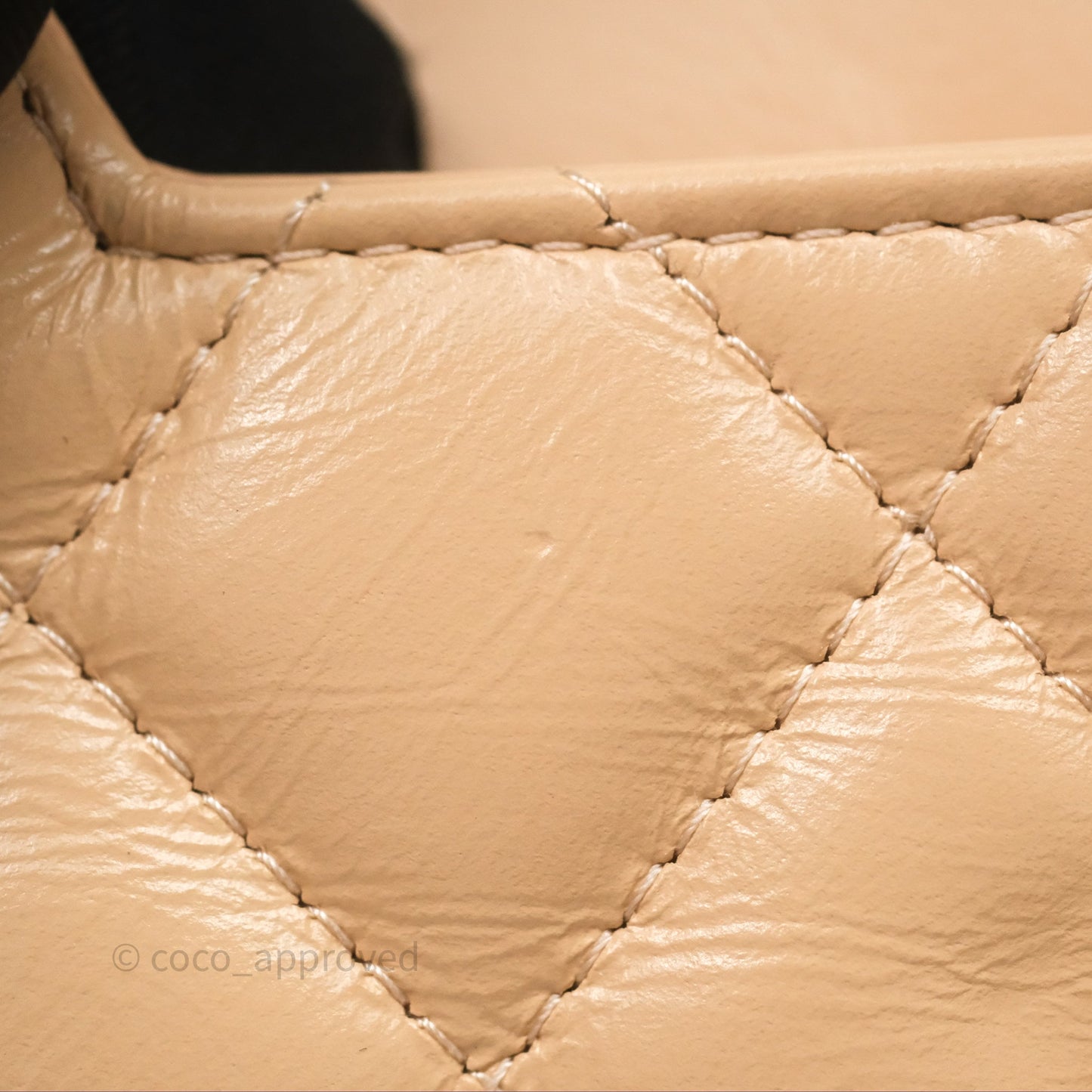 Chanel 22 Small Backpack Camel Shiny Calfskin Gold Hardware