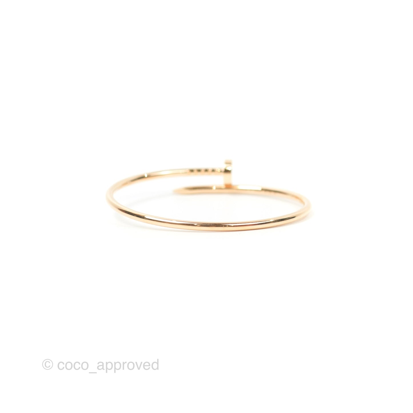 Cartier Small Juste Un Clou Bracelet Pink Gold