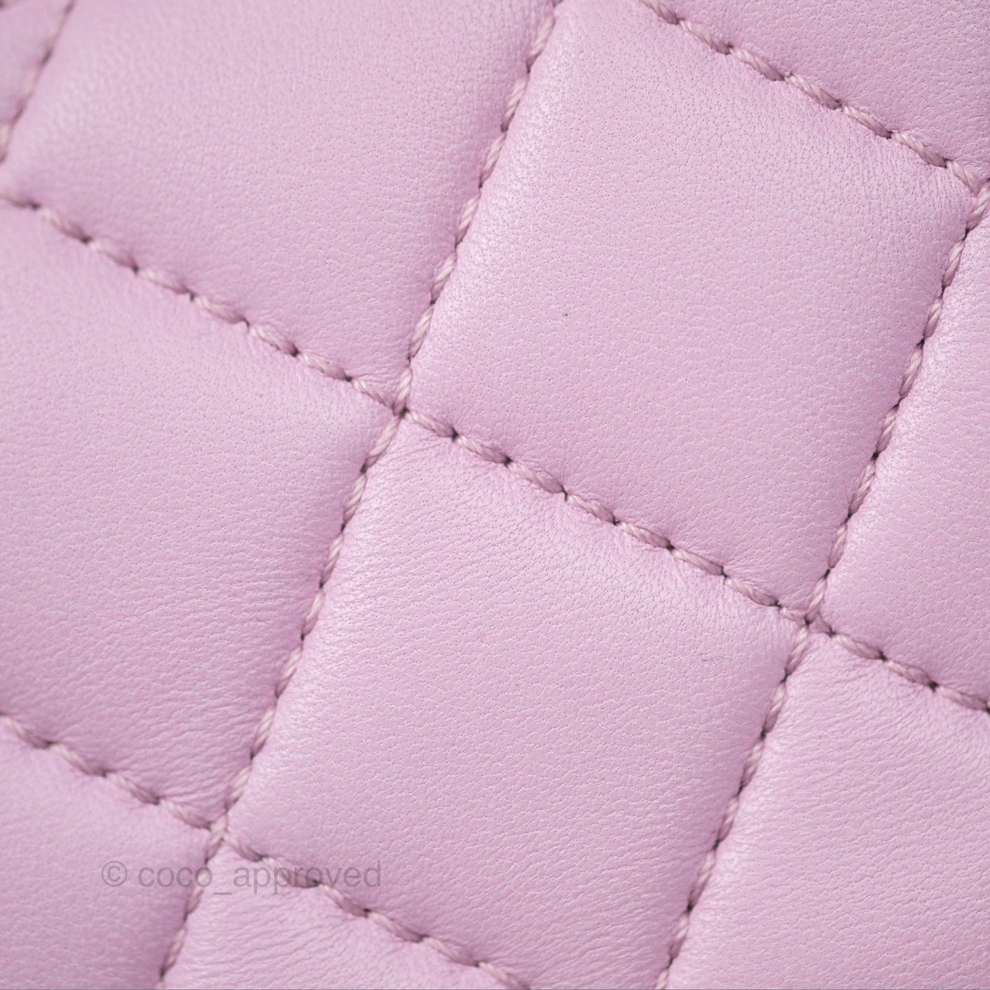 Chanel Quilted Flap Bag Pink Lambskin Aged Gold Hardware