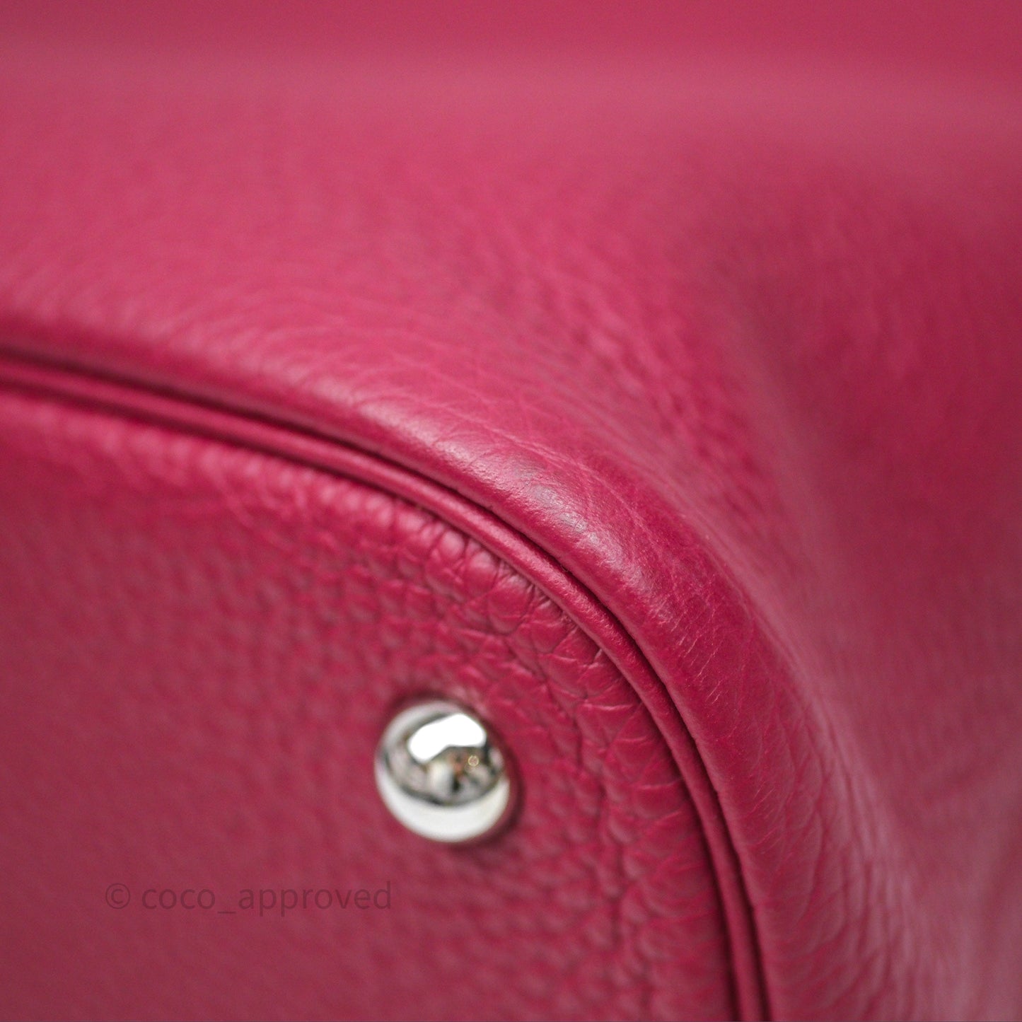 Hermès Bolide 1923 31 Rubis B5 Clemence Palladium Hardware