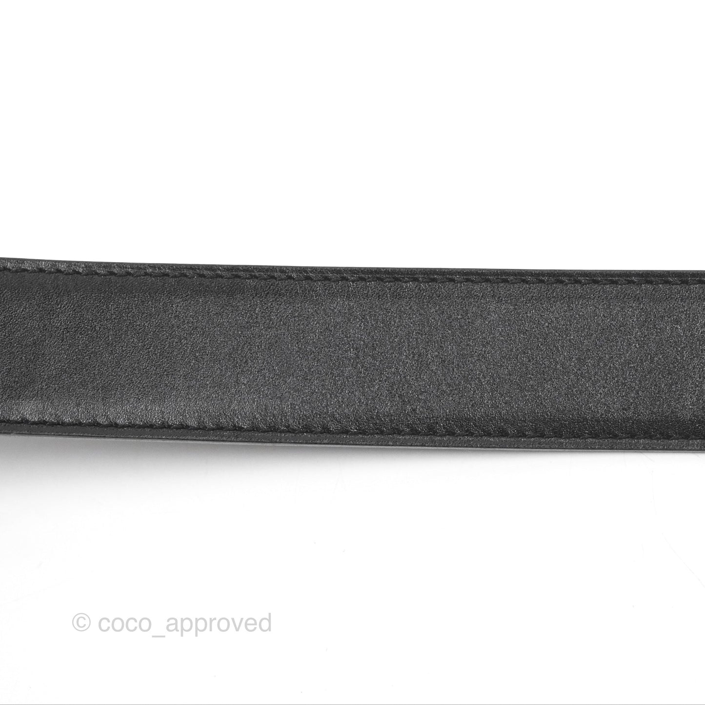 Hermès H Belt Buckle & Reversible Strap Black Palladium Hardware