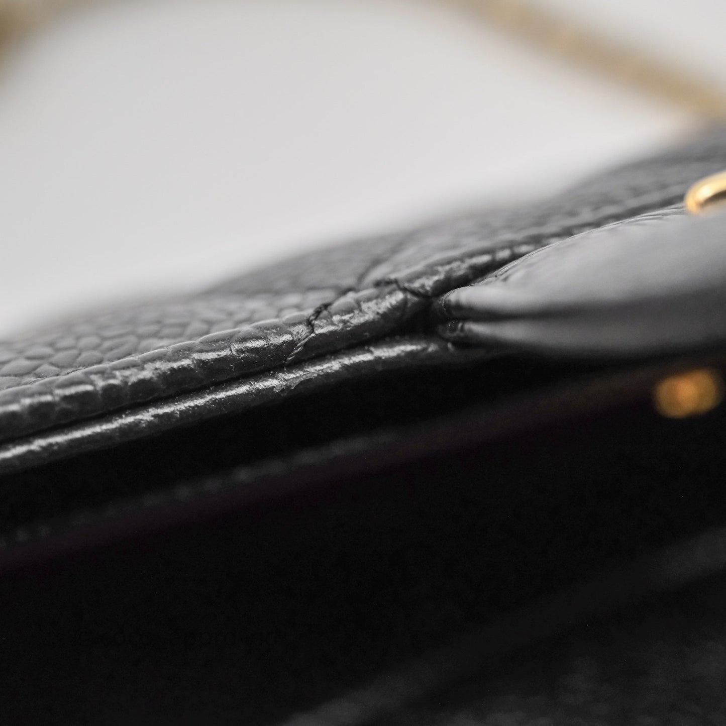 Chanel Classic Medium Flap Quilted Black Caviar Gold Hardware