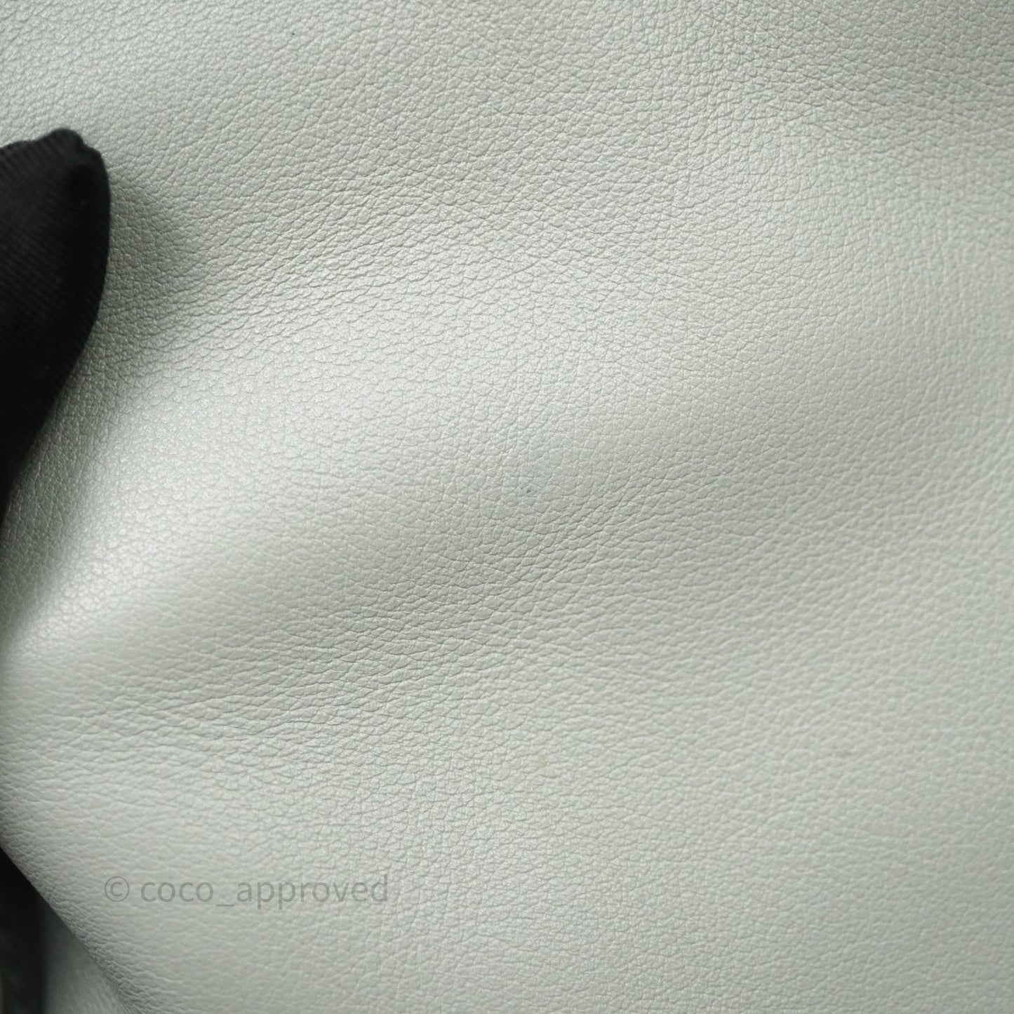 Loewe Flamenco Mini Clutch Bag Calfskin Green