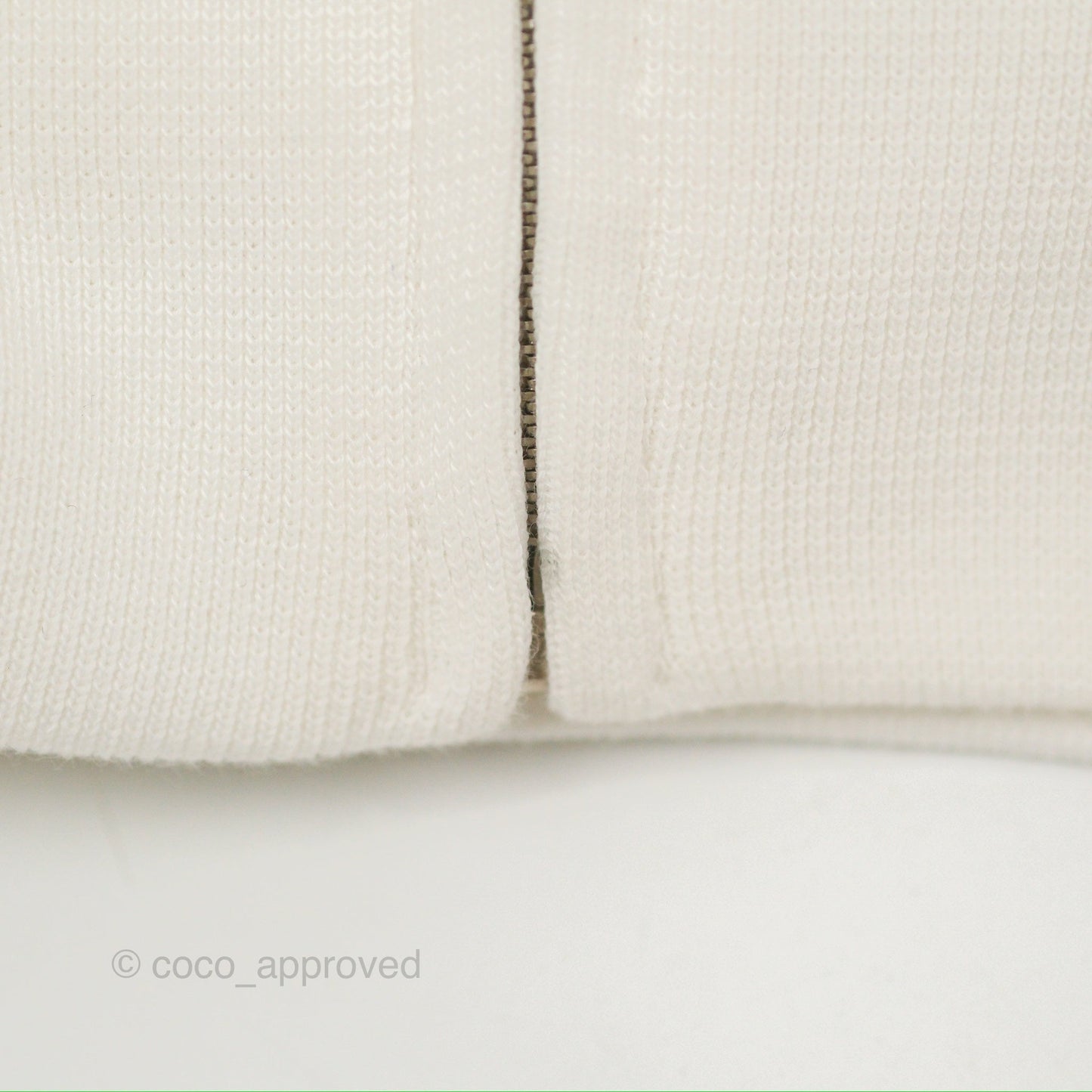 Chanel Zip Hoodie White Size XS 20P