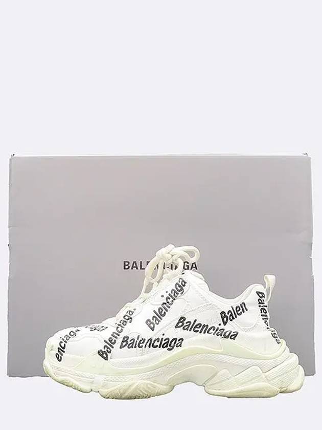 Luxury Balenciaga 524039 White Triple S Women Sneakers 36 230MM