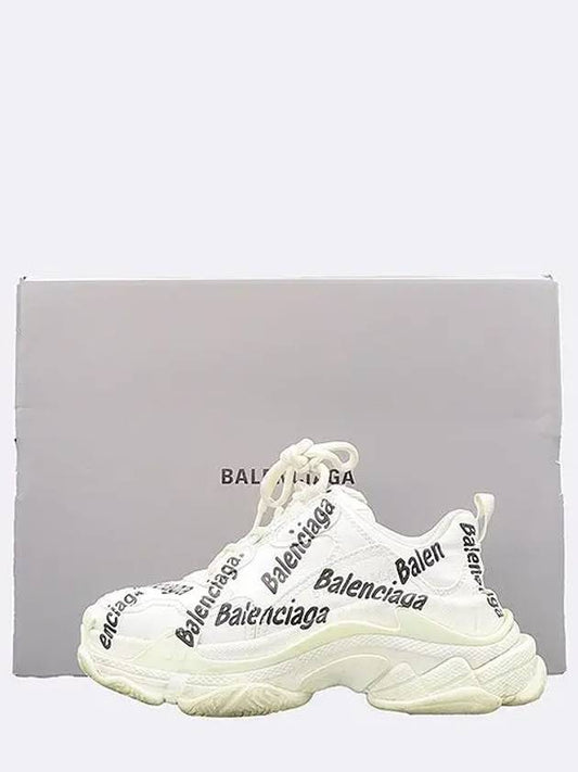 Luxury Balenciaga 524039 White Triple S Women Sneakers 36 230MM