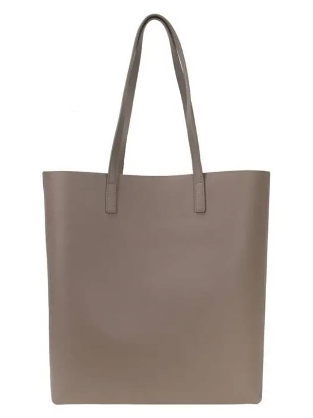 Luxury Saint Laurent North South Shopping Tote Bag Grey