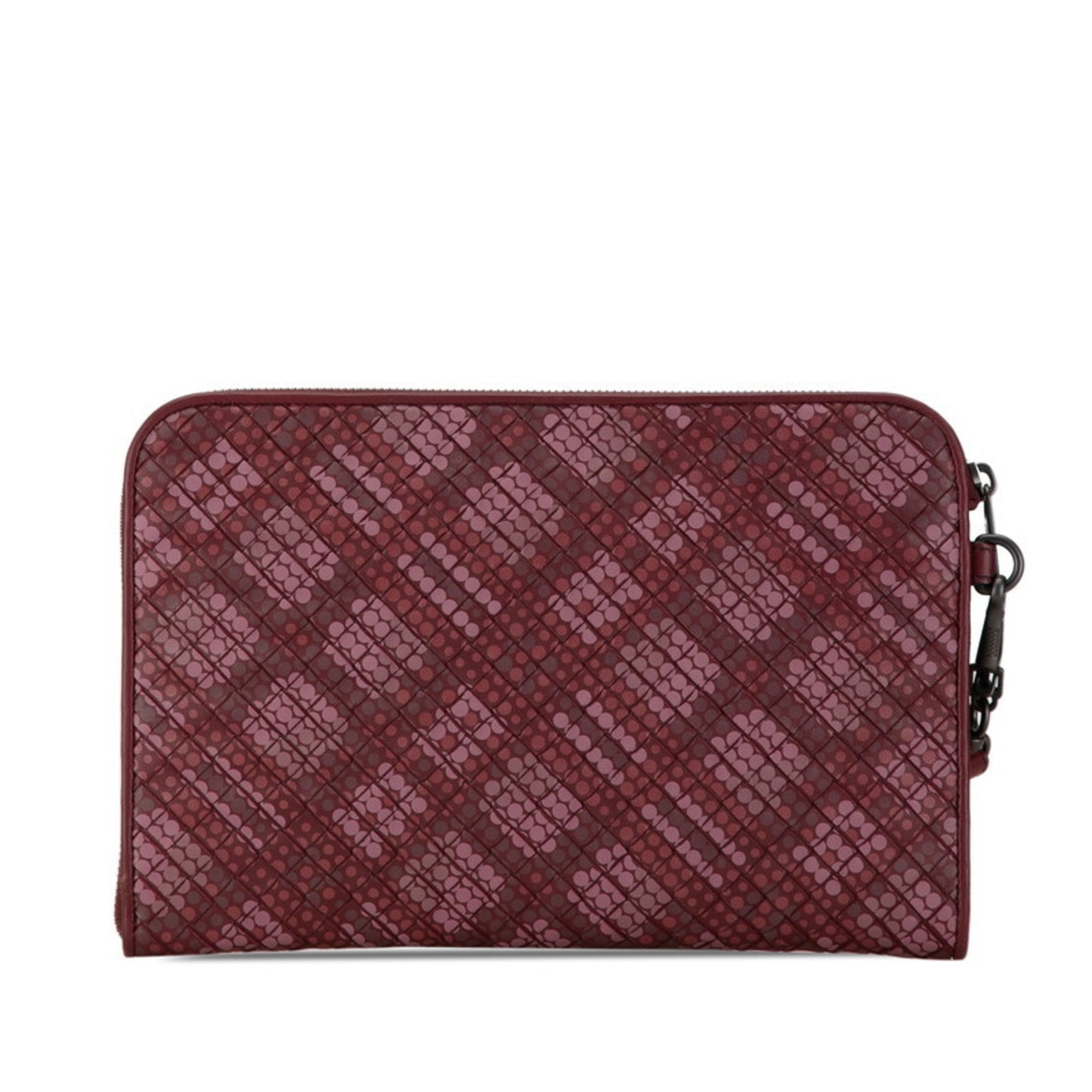 Luxury Bottega Veneta Intrecciato  Leather Clutch Bag ()
