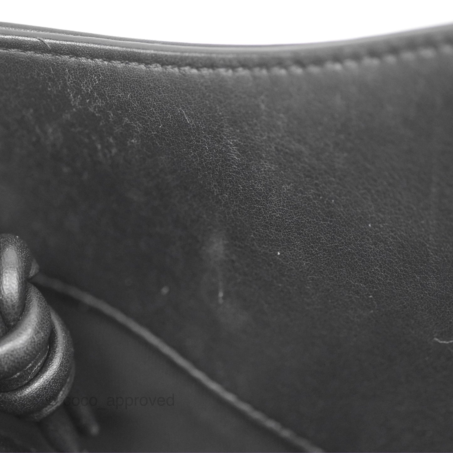 Chanel 31 Large Shopping Bag Black Aged Calfskin