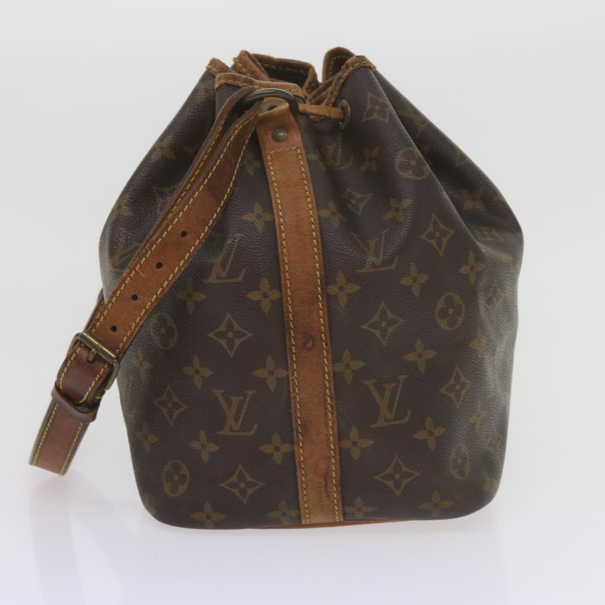 LOUIS VUITTON Monogram Petit Noe Shoulder Bag M42226 LV 61042