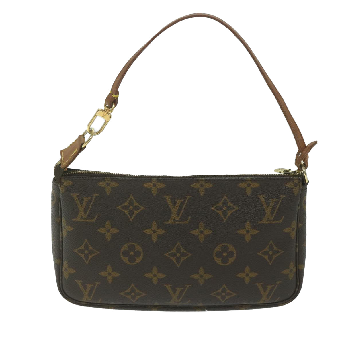 LOUIS VUITTON Monogram Pochette Accessoires Pouch M51980 LV 61064