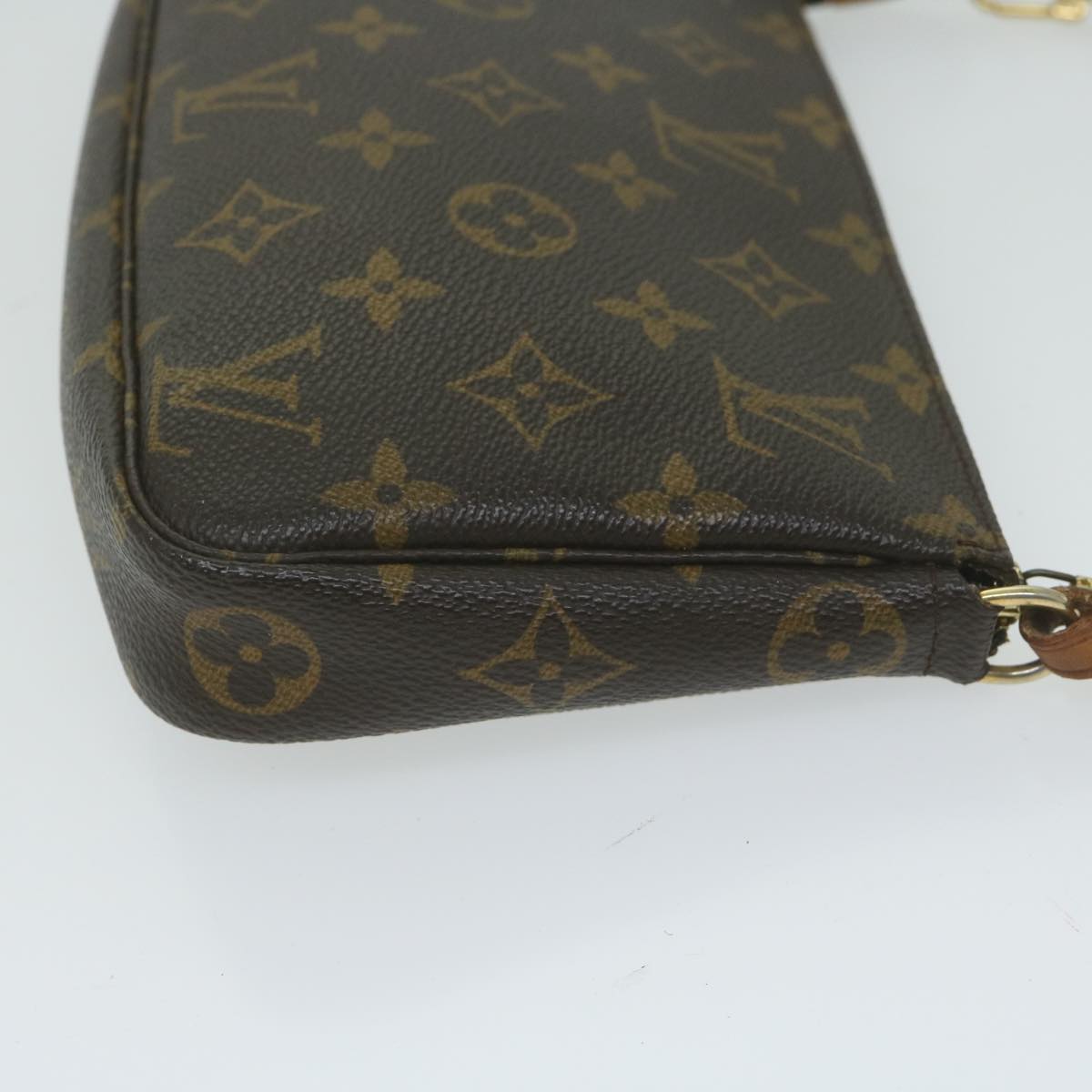 LOUIS VUITTON Monogram Pochette Accessoires Pouch M51980 LV 61064