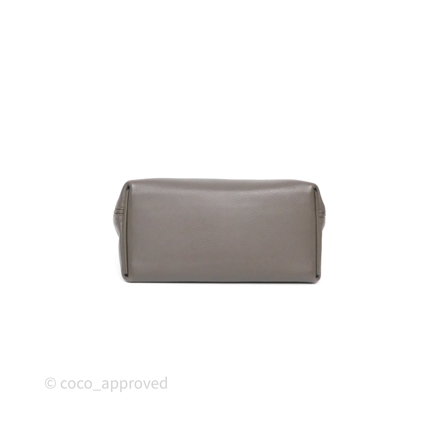 Hermès 24/24 21 Mini Gris Etain 8F Evercolor/ Swift Gold Hardware