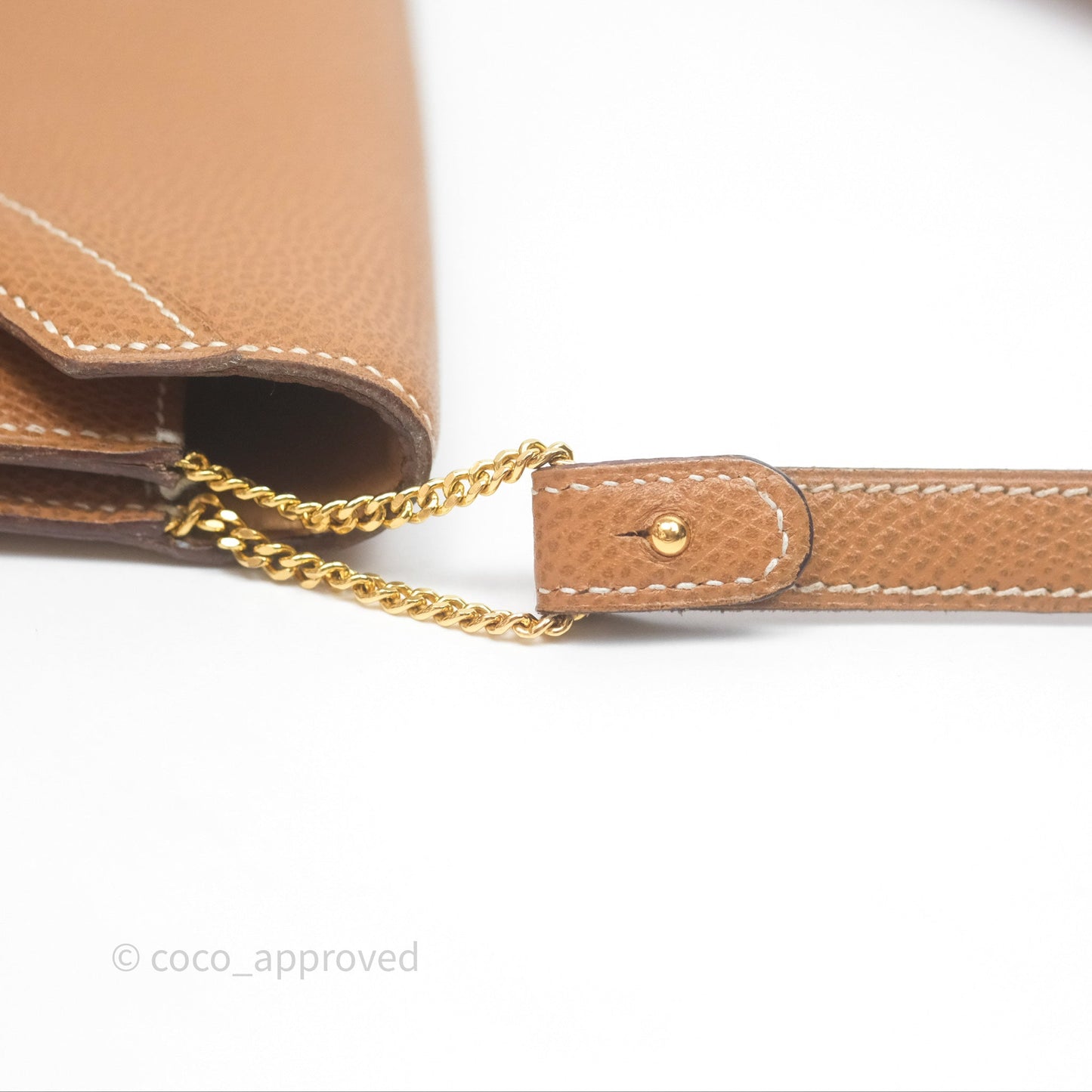 Hermès Vintage Lydie Gold Bag Gold Hardware
