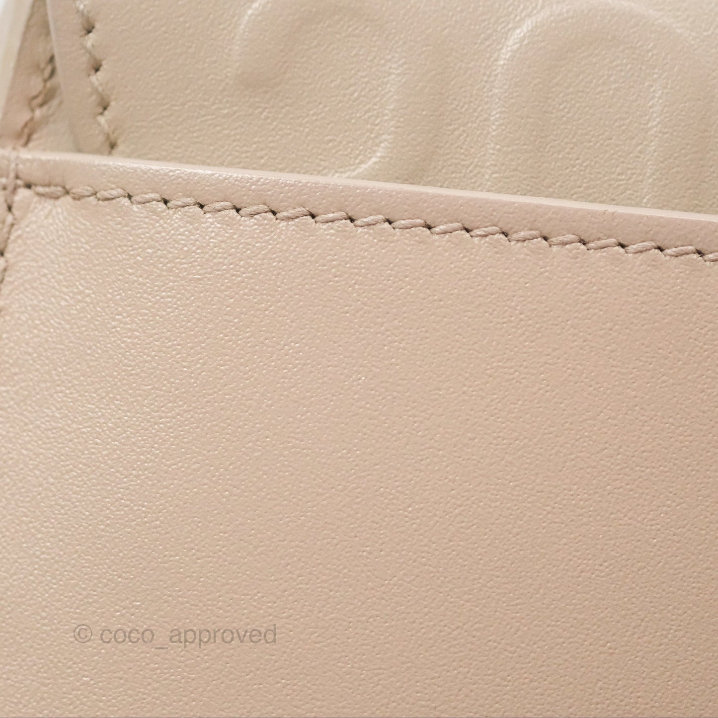 Christian Dior Bobby East-West Bag Calfskin Beige