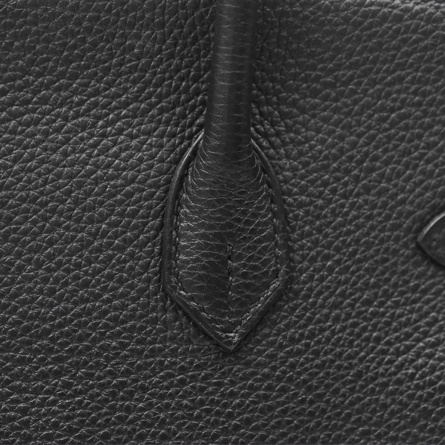 Hermès Retourne Birkin 25 Noir Togo Gold Hardware