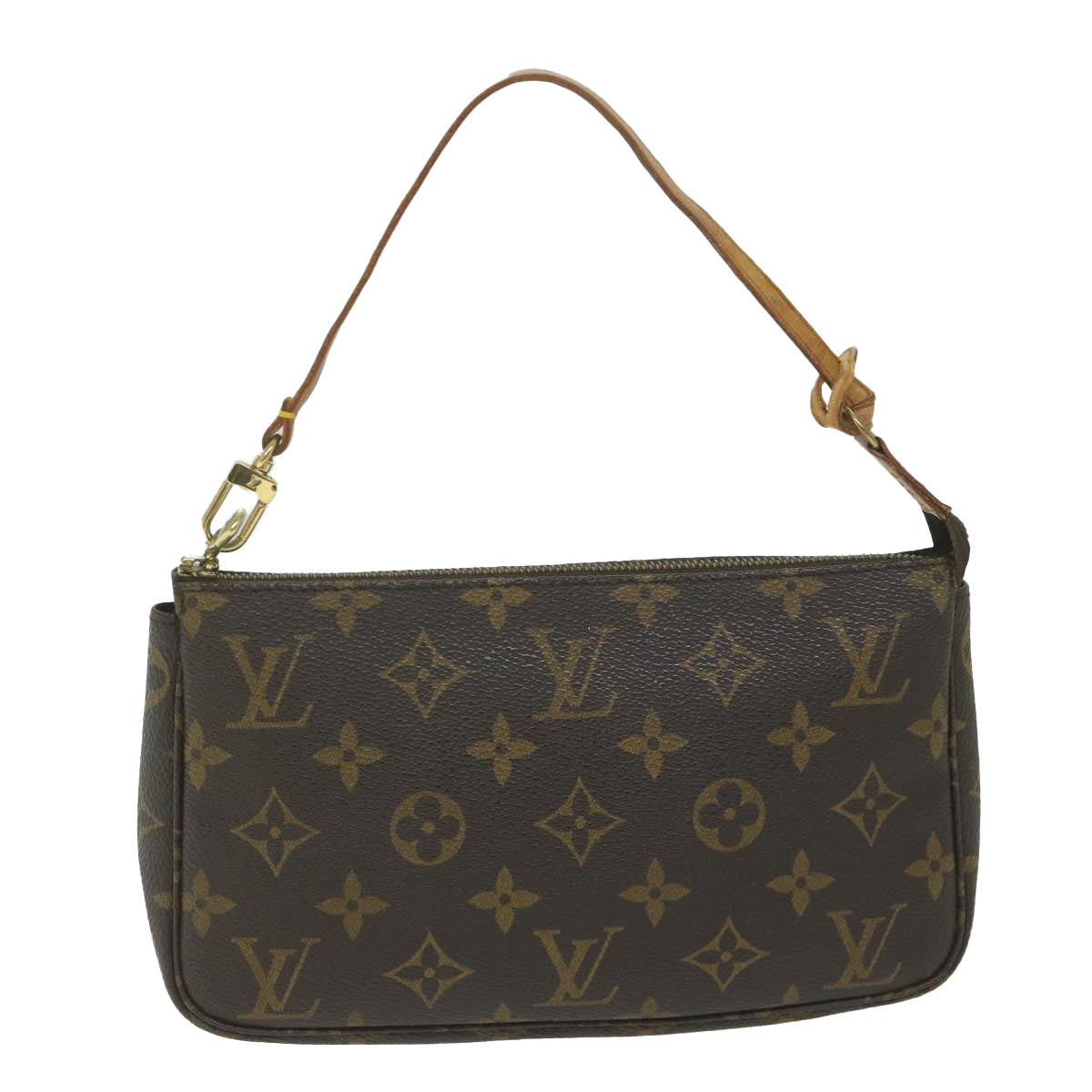LOUIS VUITTON Monogram Pochette Accessoires Pouch M51980 LV 61112