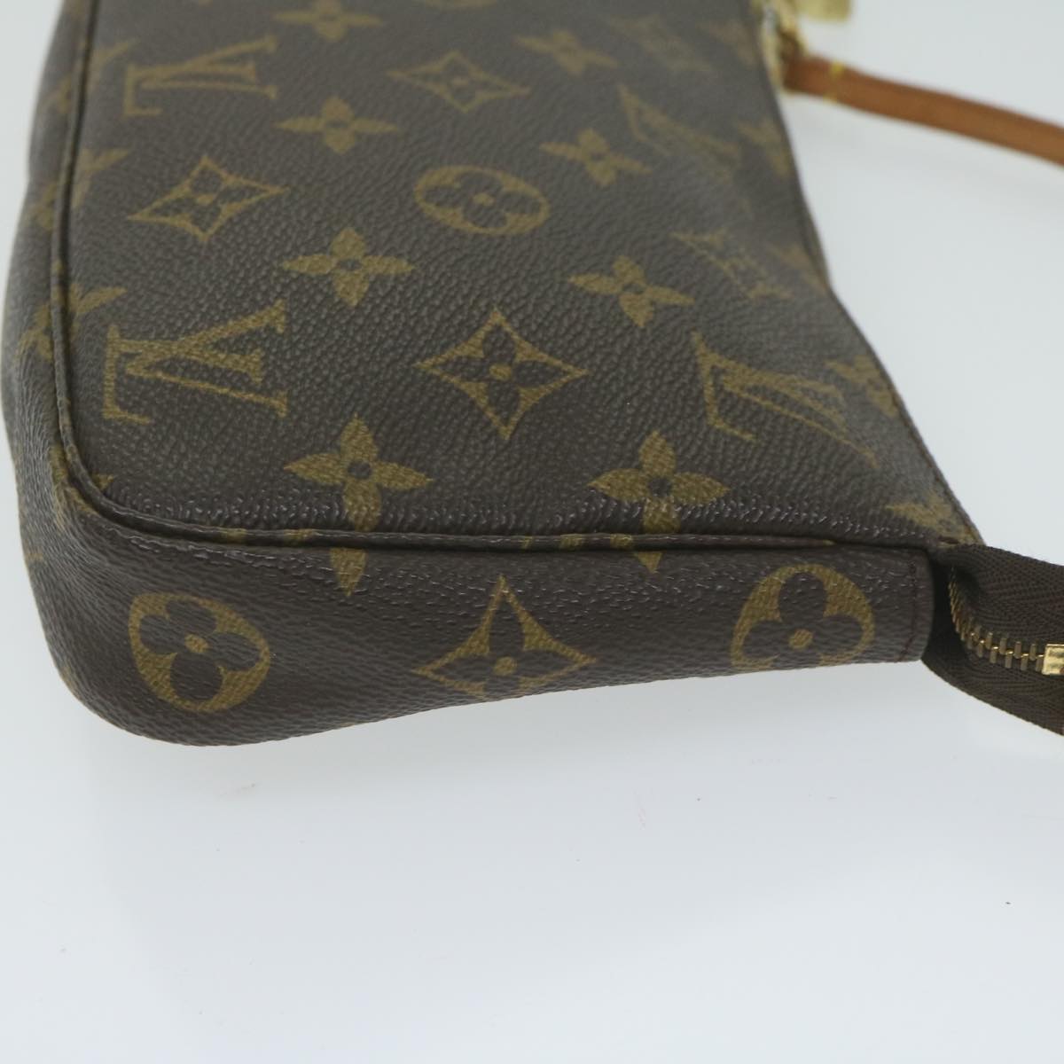 LOUIS VUITTON Monogram Pochette Accessoires Pouch M51980 LV 61112