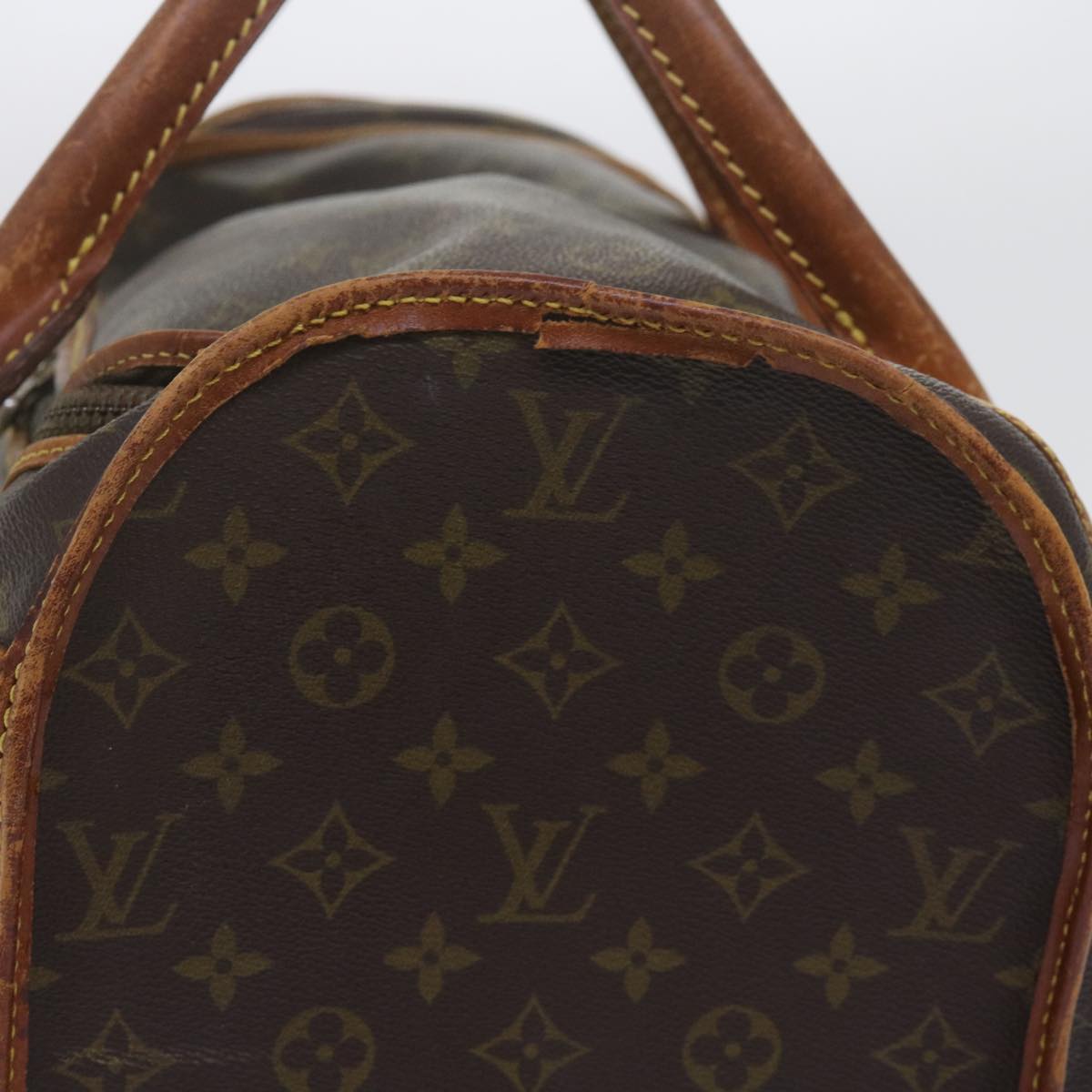 LOUIS VUITTON Monogram Sac Shan 40 Pet Carry Vintage M42024 LV 61117