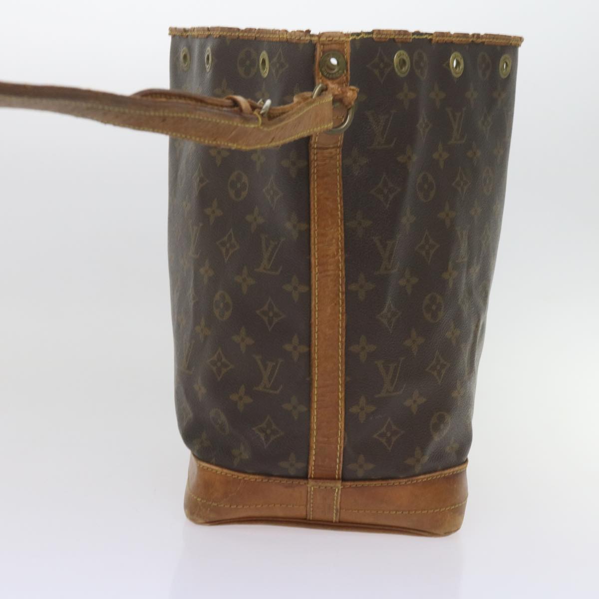 LOUIS VUITTON Monogram Noe Shoulder Bag M42224 LV 61125