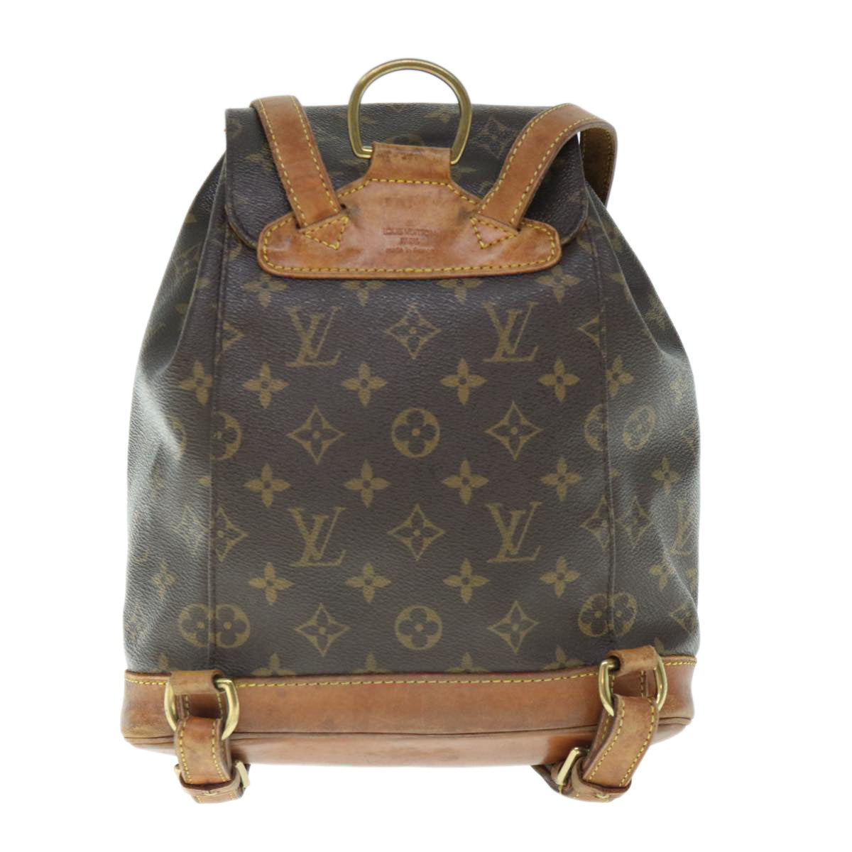 LOUIS VUITTON Monogram Montsouris MM Backpack M51136 LV 61157