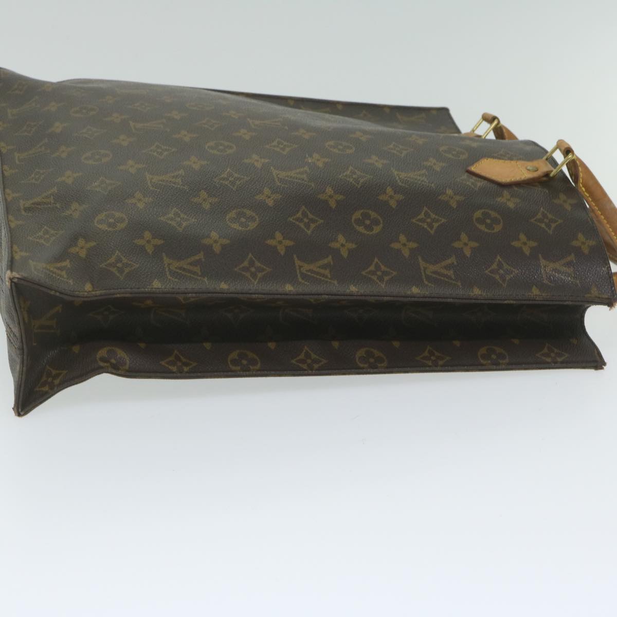 LOUIS VUITTON Monogram Sac Plat Hand Bag M51140 LV 61174