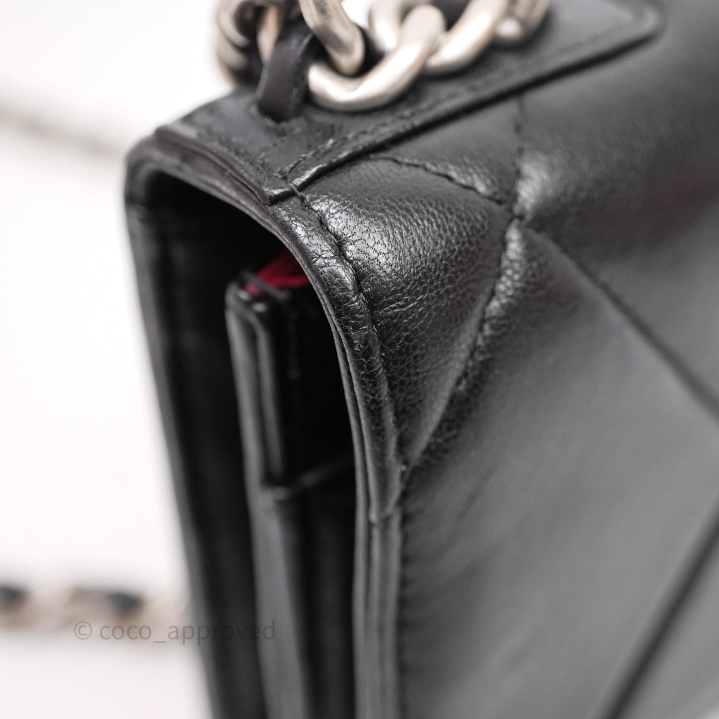 Chanel 19 Wallet on Chain WOC Black Mixed Hardware