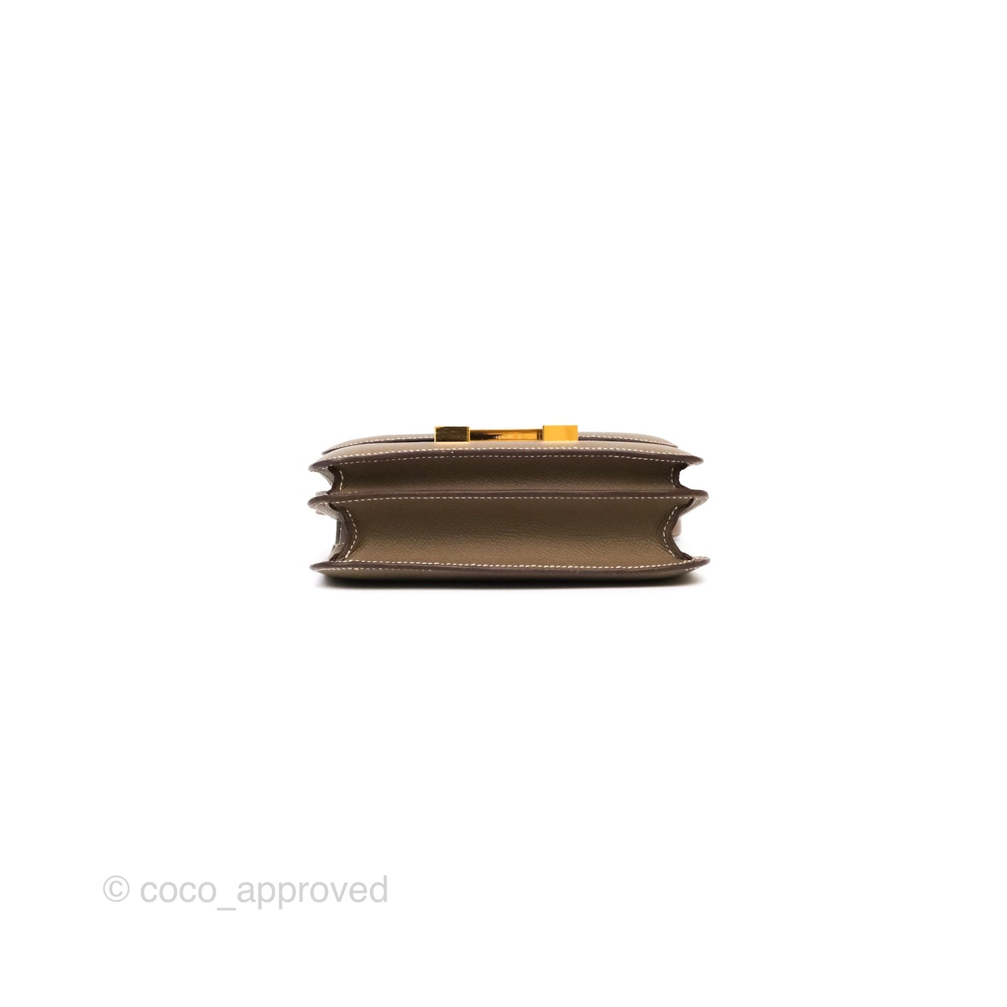 Hermès Constance Mini 18cm Mirror Etoupe Epsom Gold Hardware