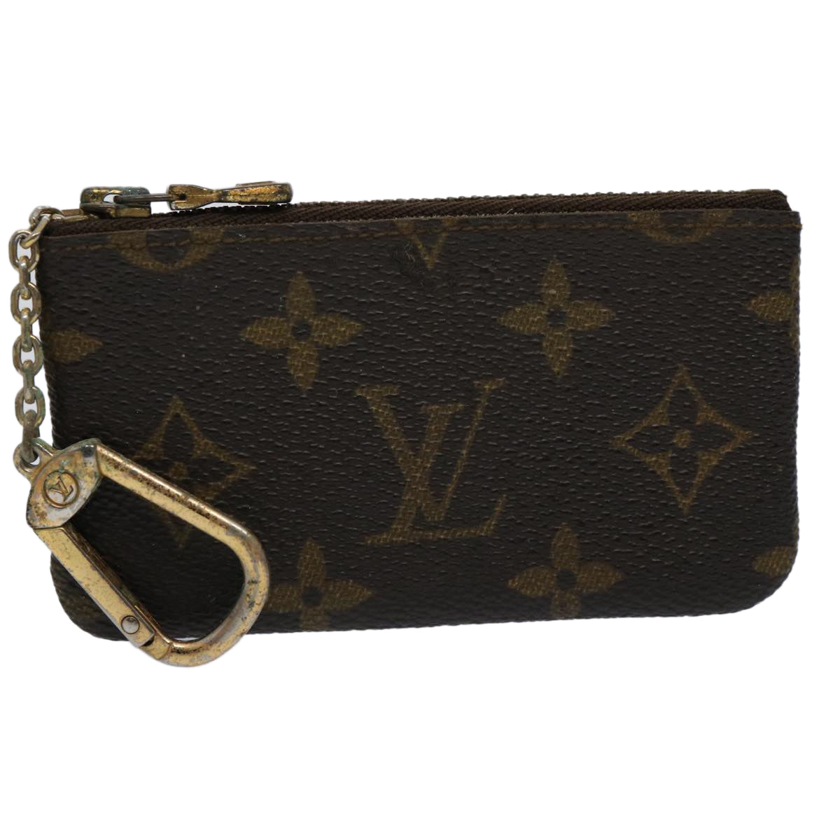 LOUIS VUITTON Monogram Pochette Cles Coin Purse M62650 LV 61182