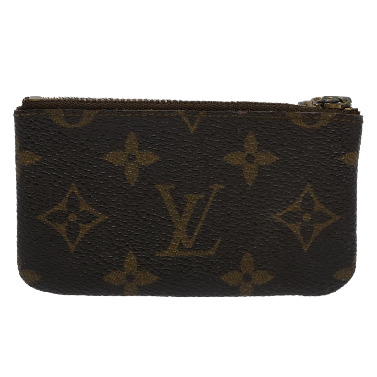 LOUIS VUITTON Monogram Pochette Cles Coin Purse M62650 LV 61182