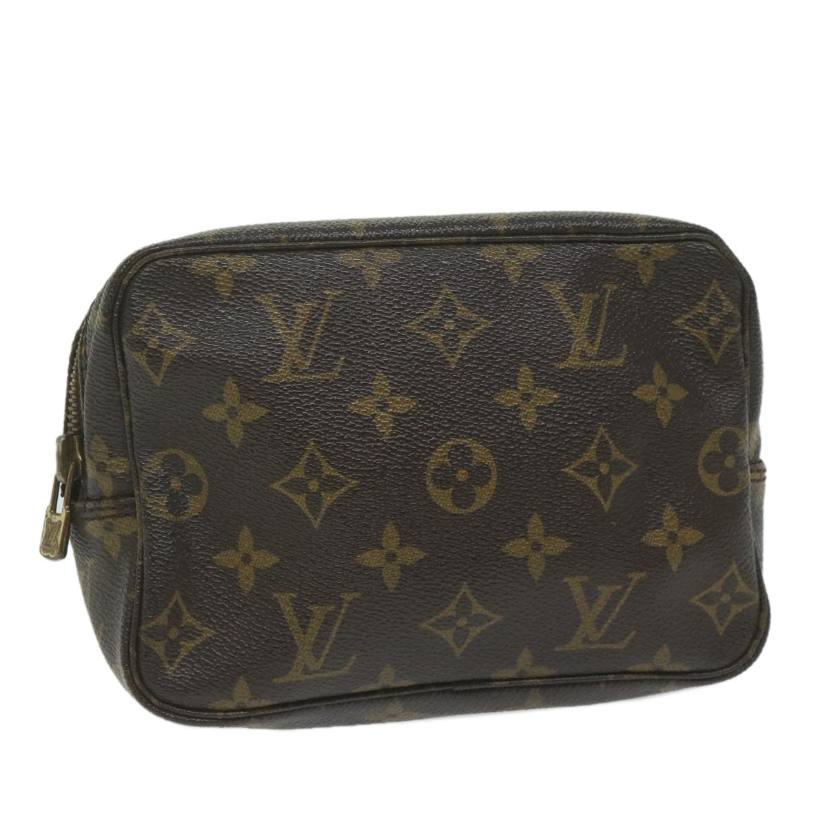 LOUIS VUITTON Monogram Trousse Toilette 18 Pouch M47526 LV 61183