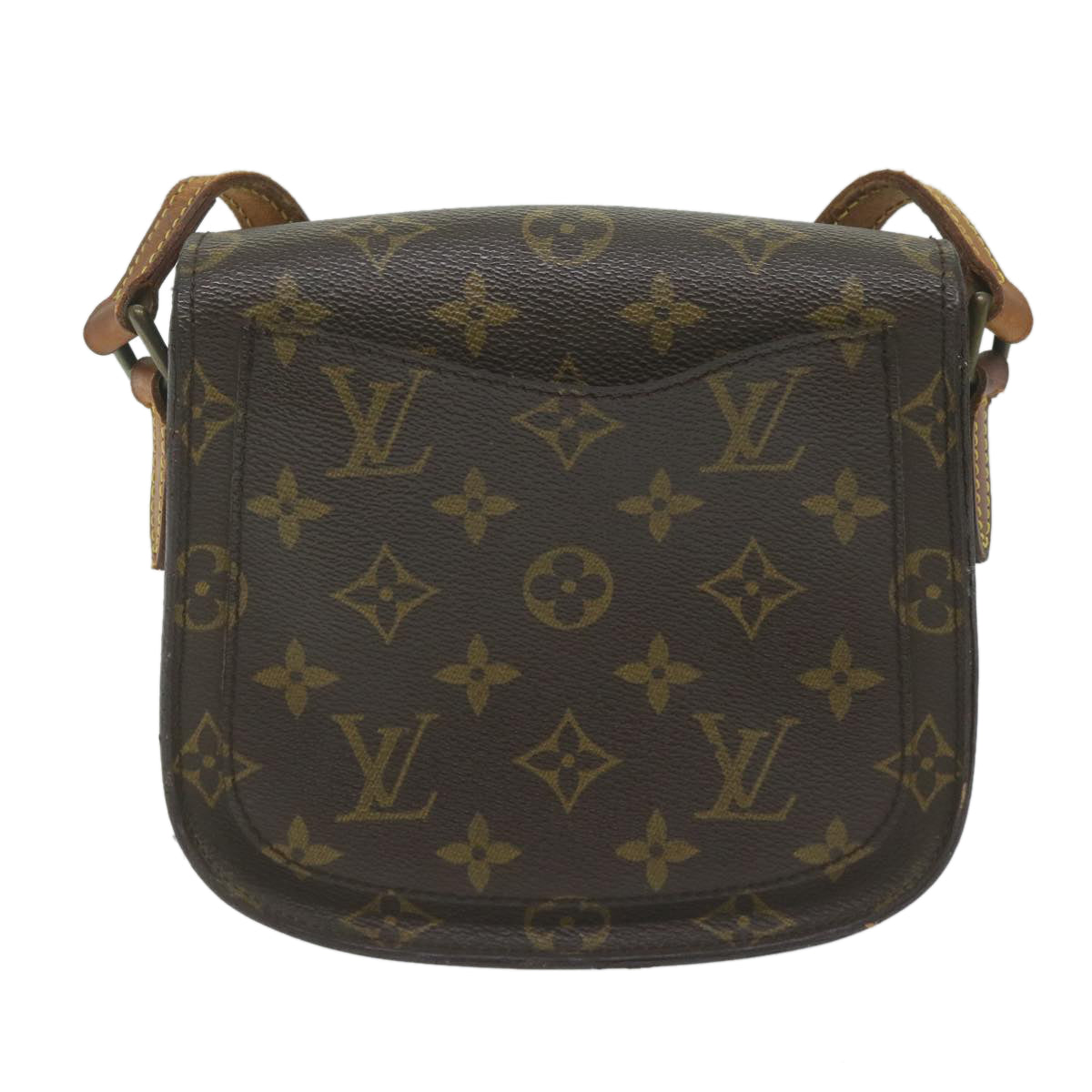 LOUIS VUITTON Monogram Saint Cloud PM Shoulder Bag M51244 LV 61187